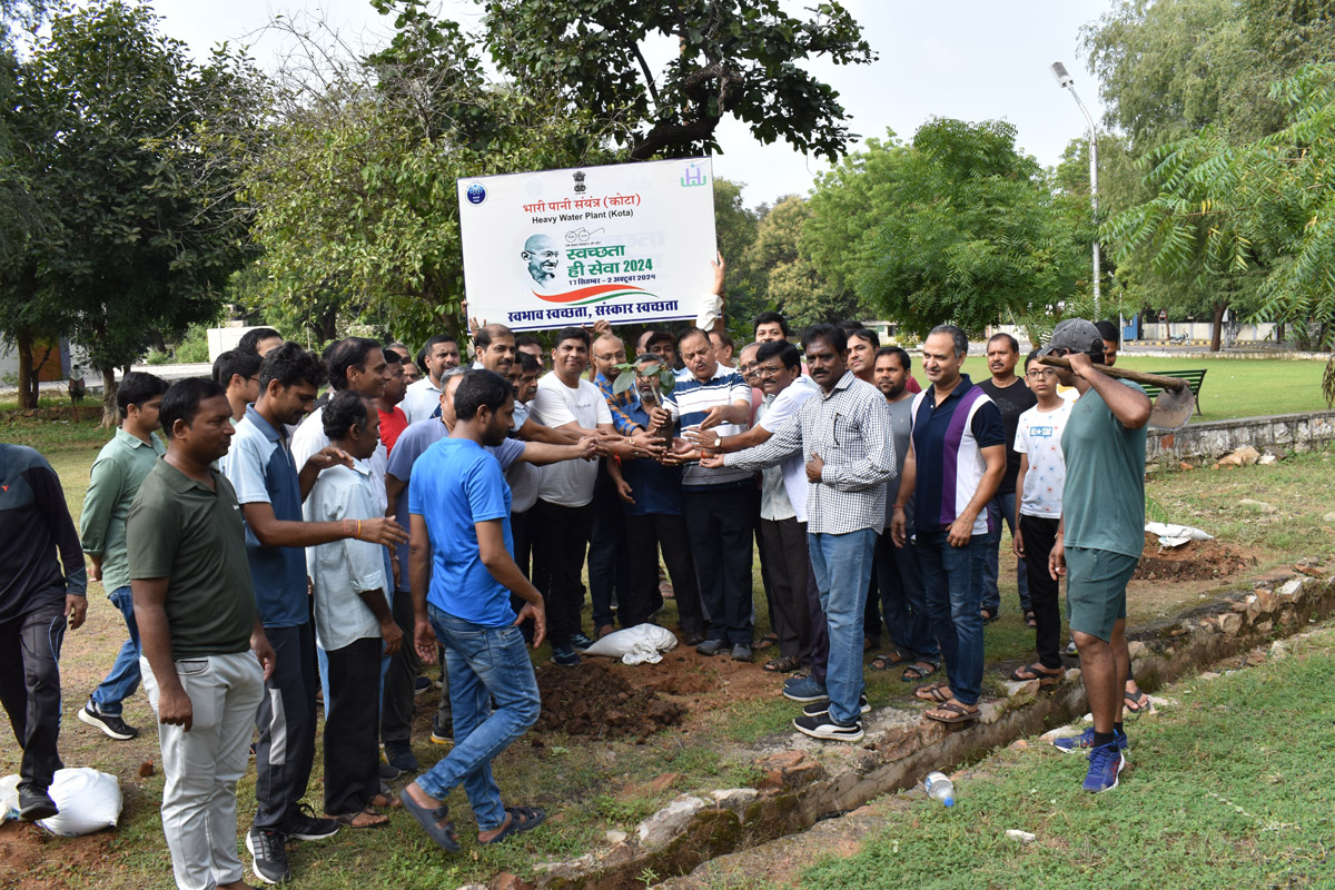 Swachhata Abhiyan and Swachhata Hi Seva - 2024 in HWP Kota