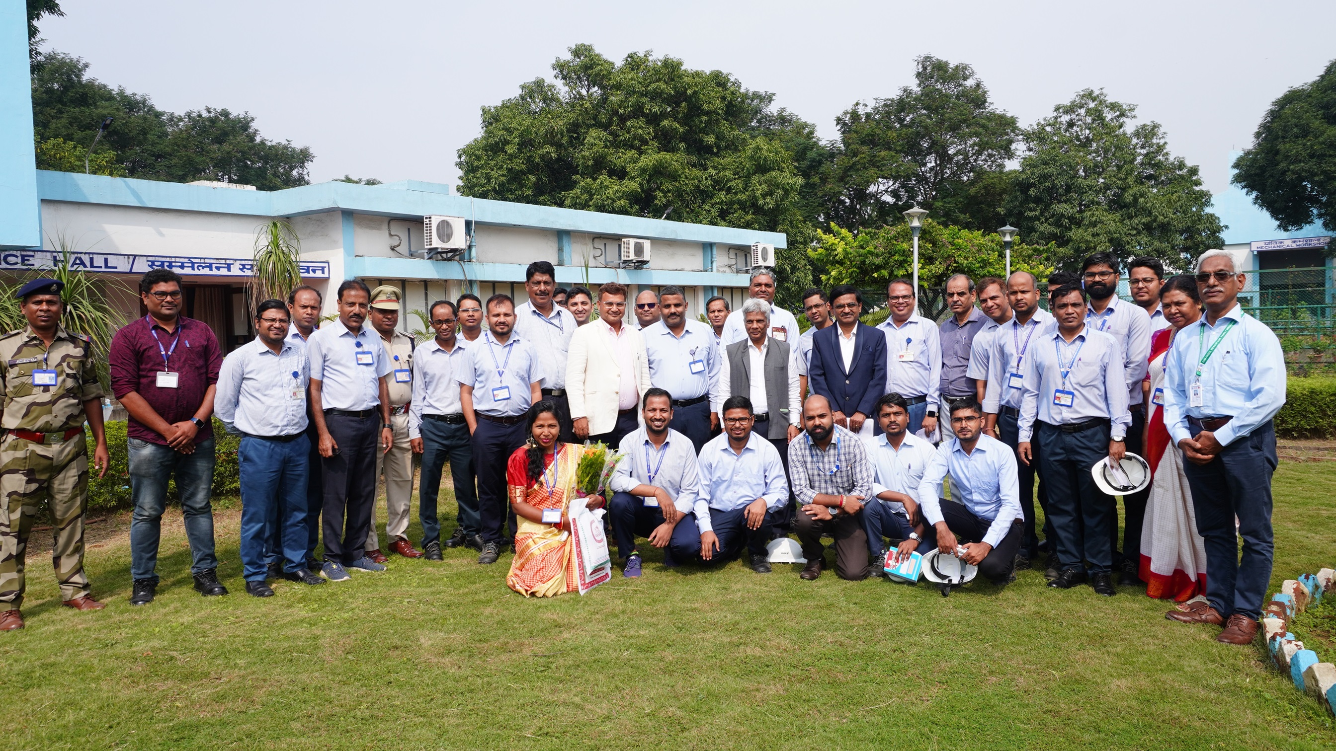Visit of Dr. A K Mohanty, Chairman, AEC and Secretary, DAE to HWBF Talcher and Inauguration of Electronic grade B-11 Enrichment Facility