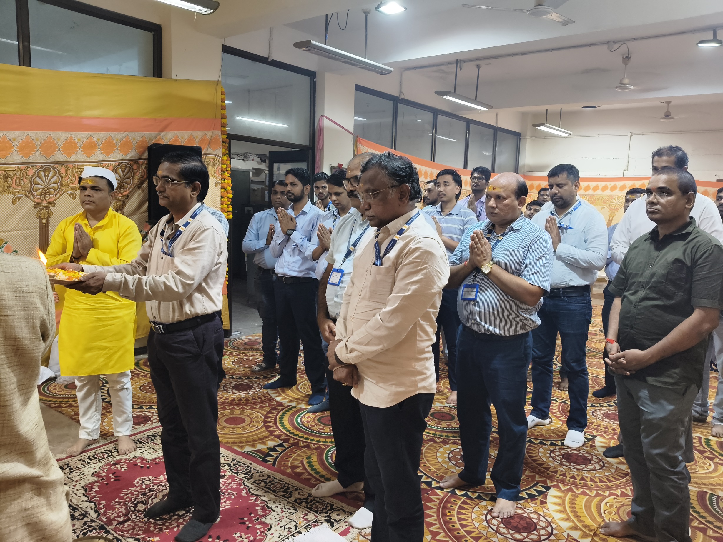 Vishwakarma Pooja at Heavy Water Board Facilities (Mumbai)