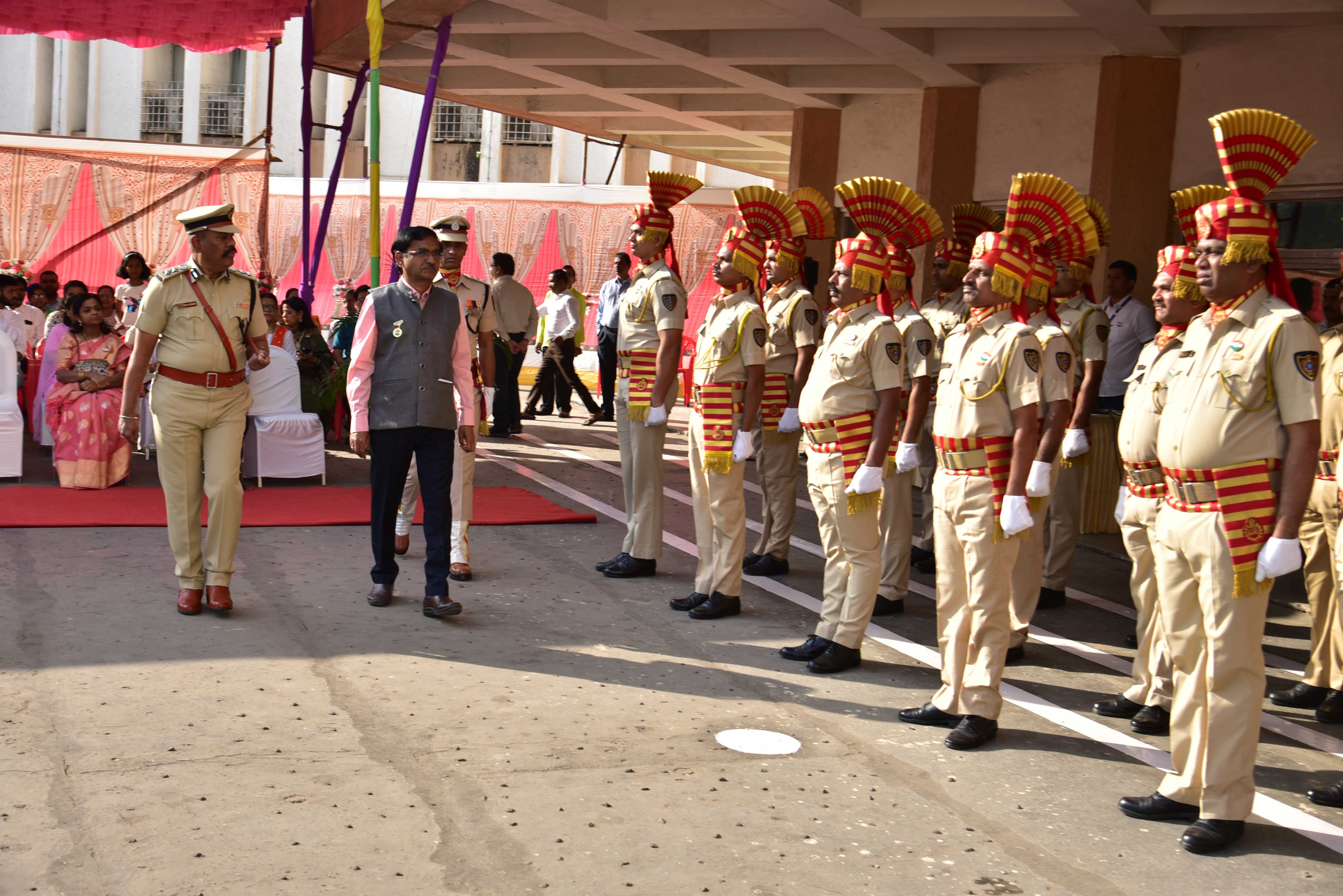 Shri S. Satyakumar, Chairman & Chief Executive, Heavy Water Board presided over the function of Republic Day-2024 as a Chief Guest held at Vikram Sarabhai Bhavan, Anushaktinagar, Mumbai - 400 094