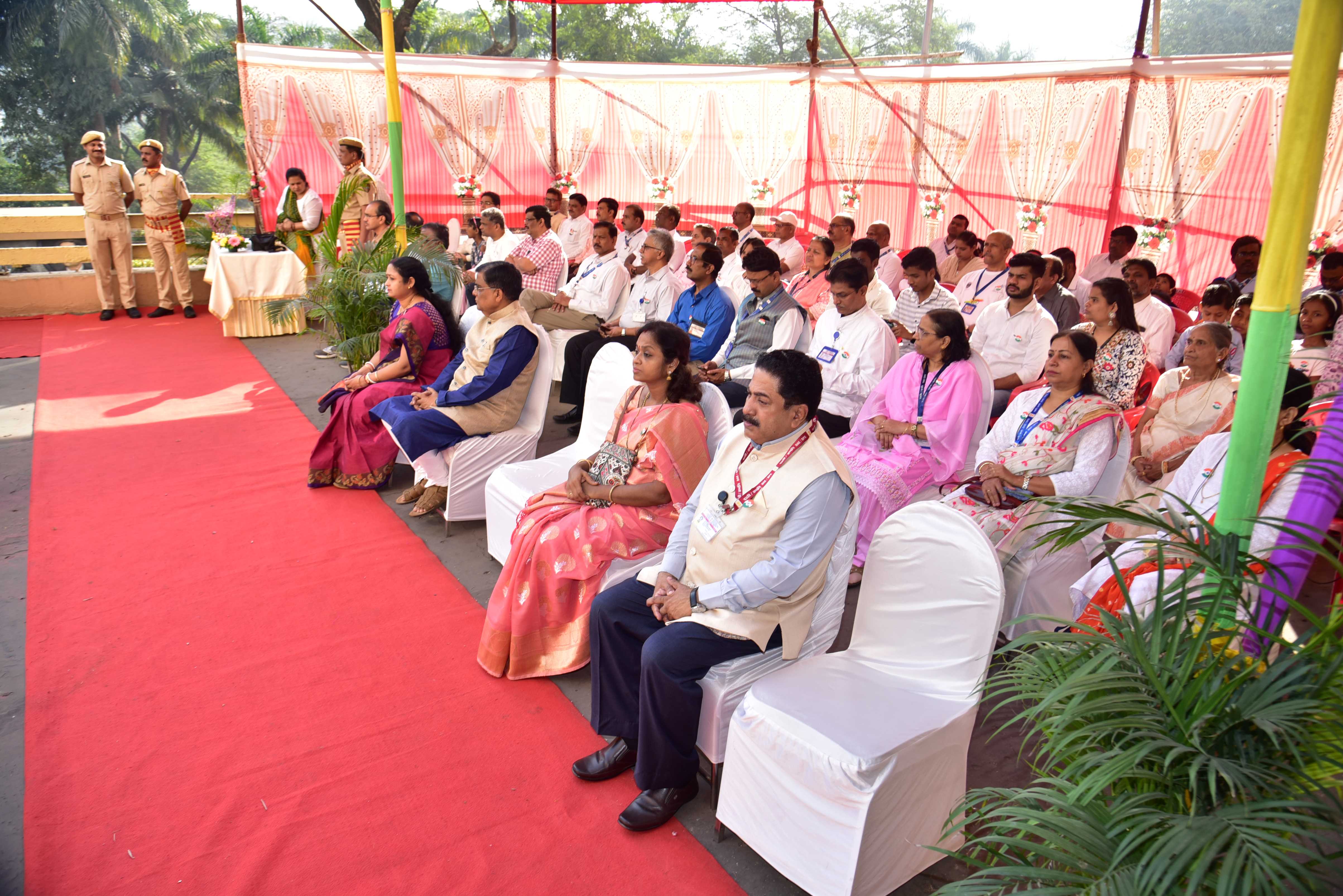 Shri S. Satyakumar, Chairman & Chief Executive, Heavy Water Board presided over the function of Republic Day-2024 as a Chief Guest held at Vikram Sarabhai Bhavan, Anushaktinagar, Mumbai - 400 094