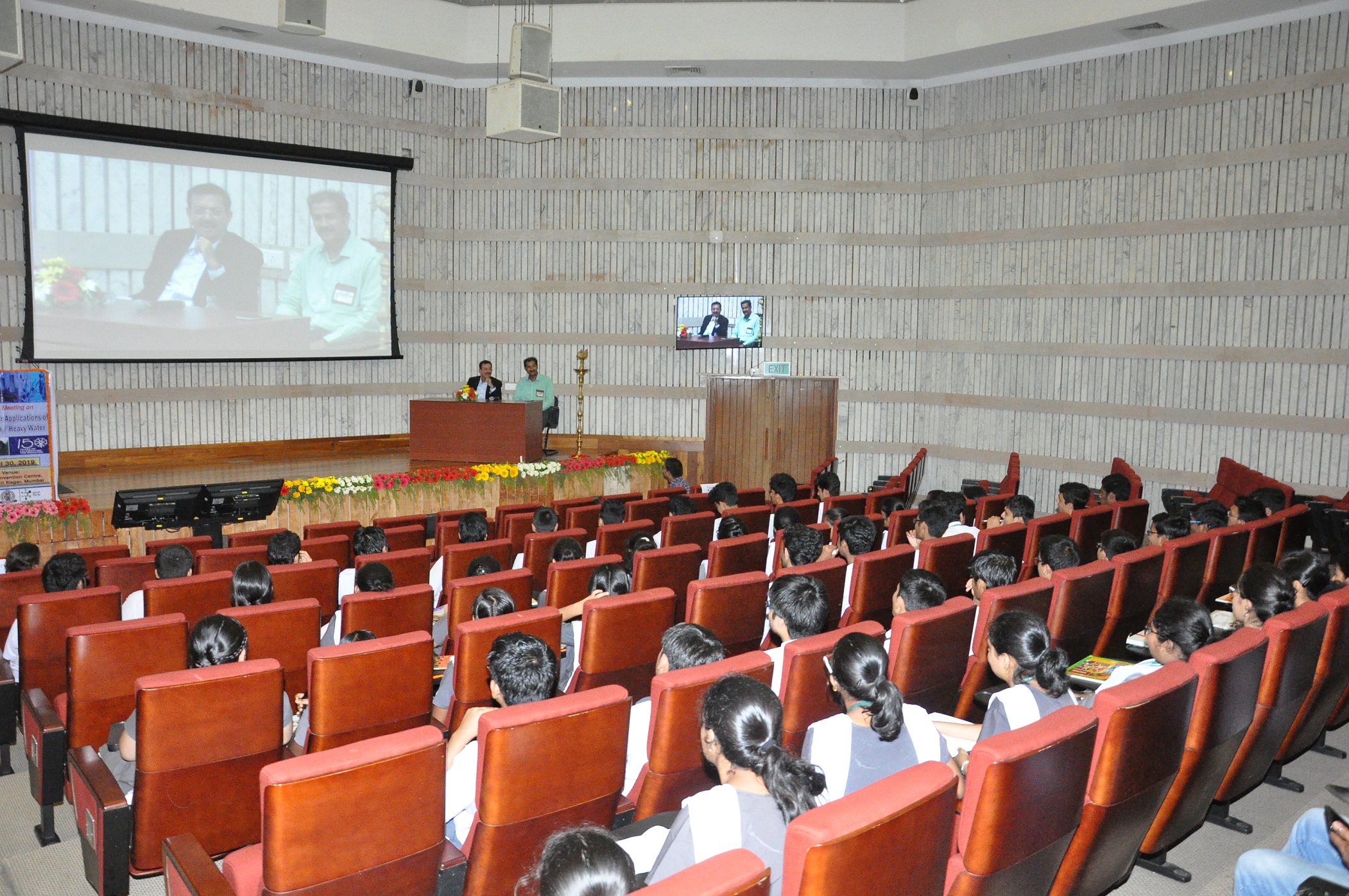 Heavy Water Projects Board - Golden Jubilee Celebration: 01.05.2019 - Exhibition visit by AECS Students