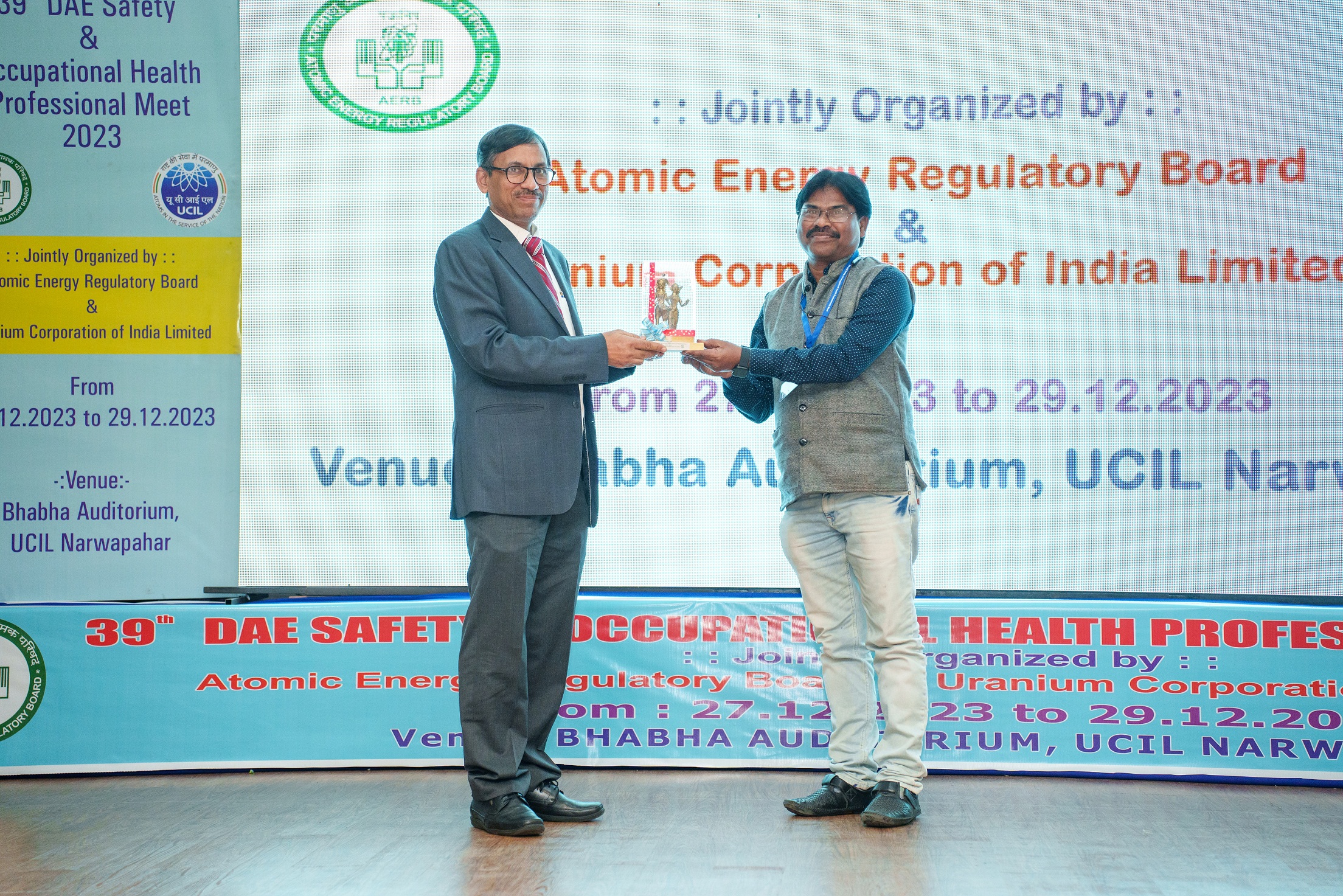 HWB's Participation and CE's Address during 39th Safety and Occupational Health Professionals Meet at UCIL, Narawapahar Site (27th to 29th December, 2023)