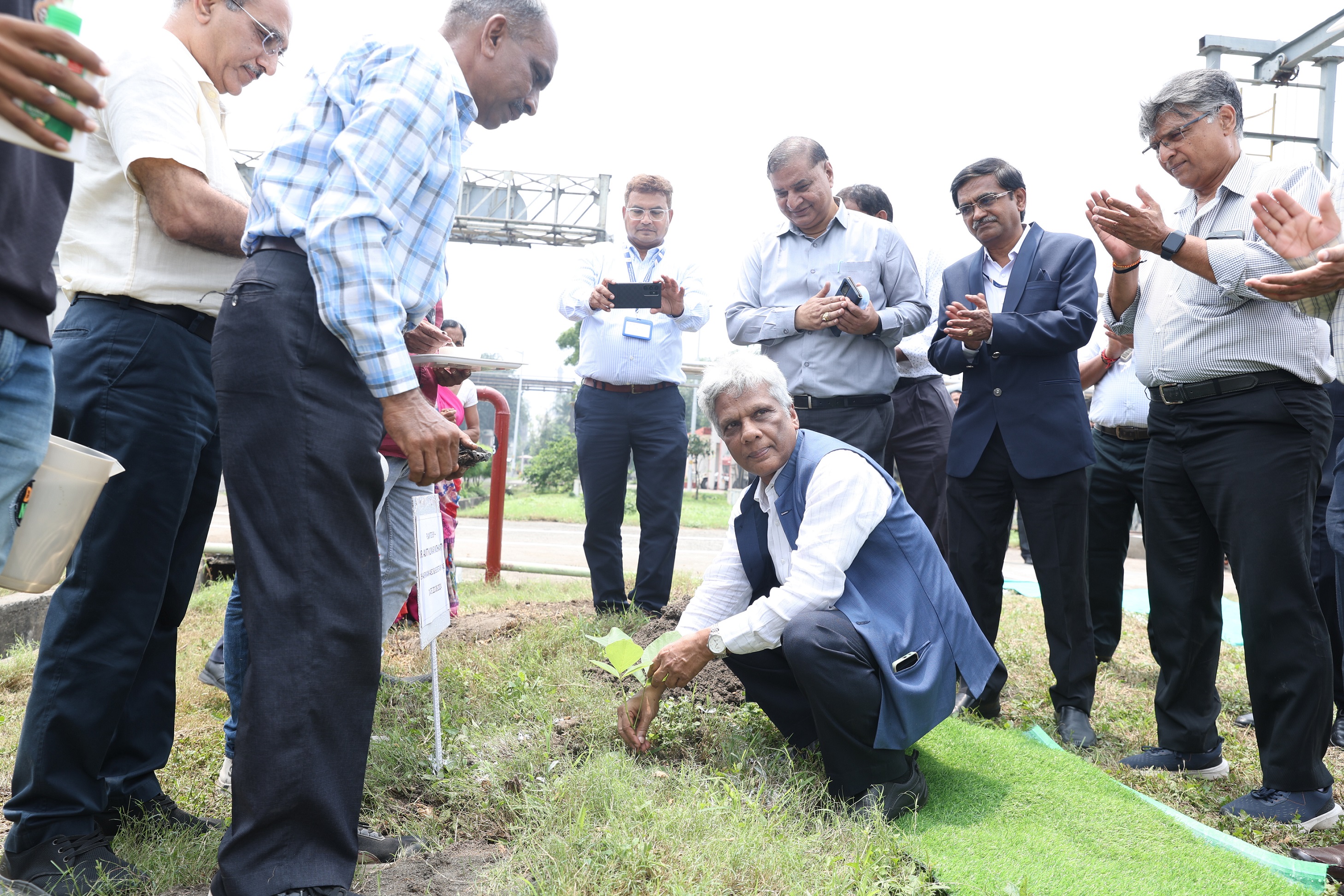 Visit of Dr. A.K. Mohanty, Chairman, AEC & Secretary, DAE at HWP Hazira