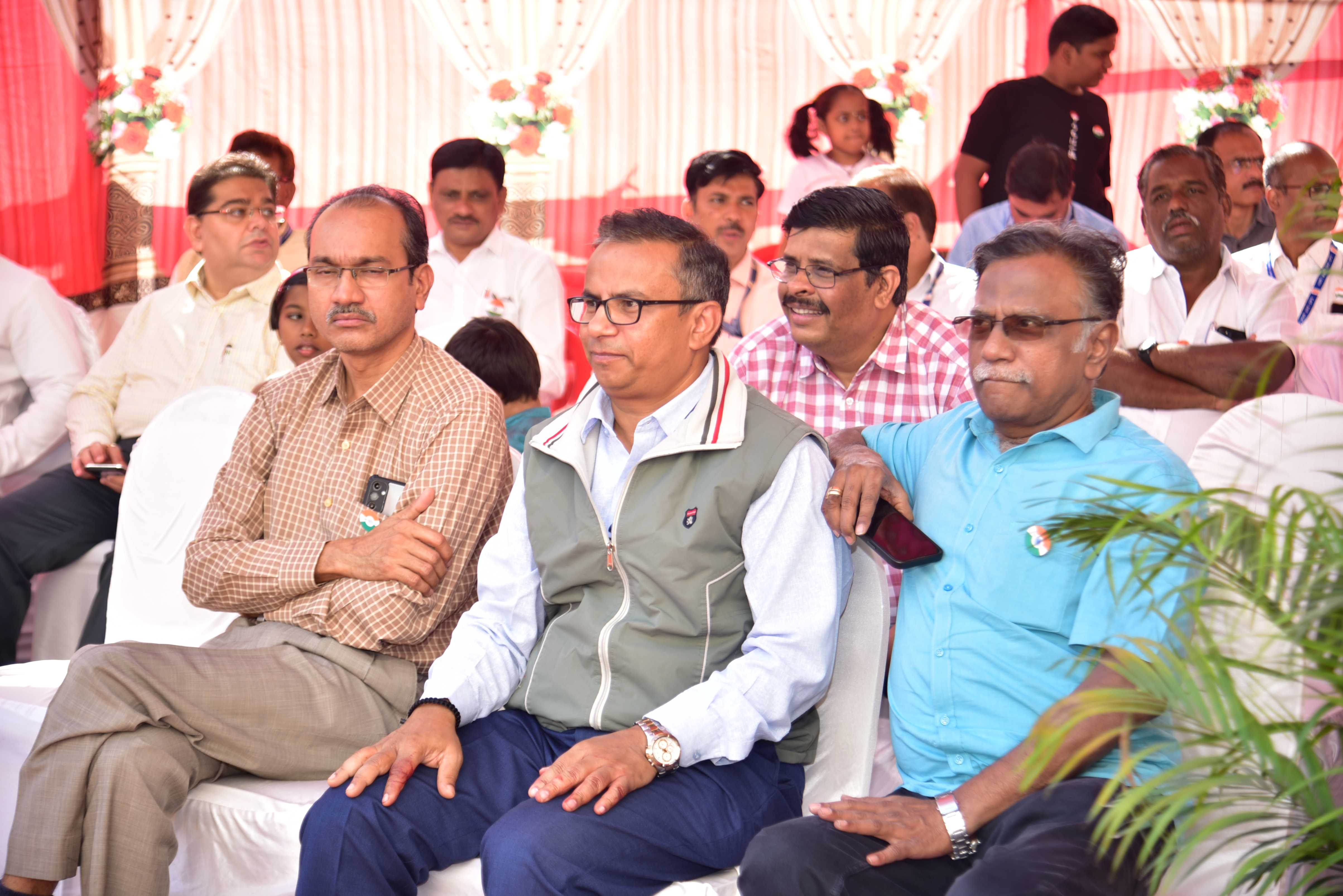 Shri S. Satyakumar, Chairman & Chief Executive, Heavy Water Board presided over the function of Republic Day-2024 as a Chief Guest held at Vikram Sarabhai Bhavan, Anushaktinagar, Mumbai - 400 094