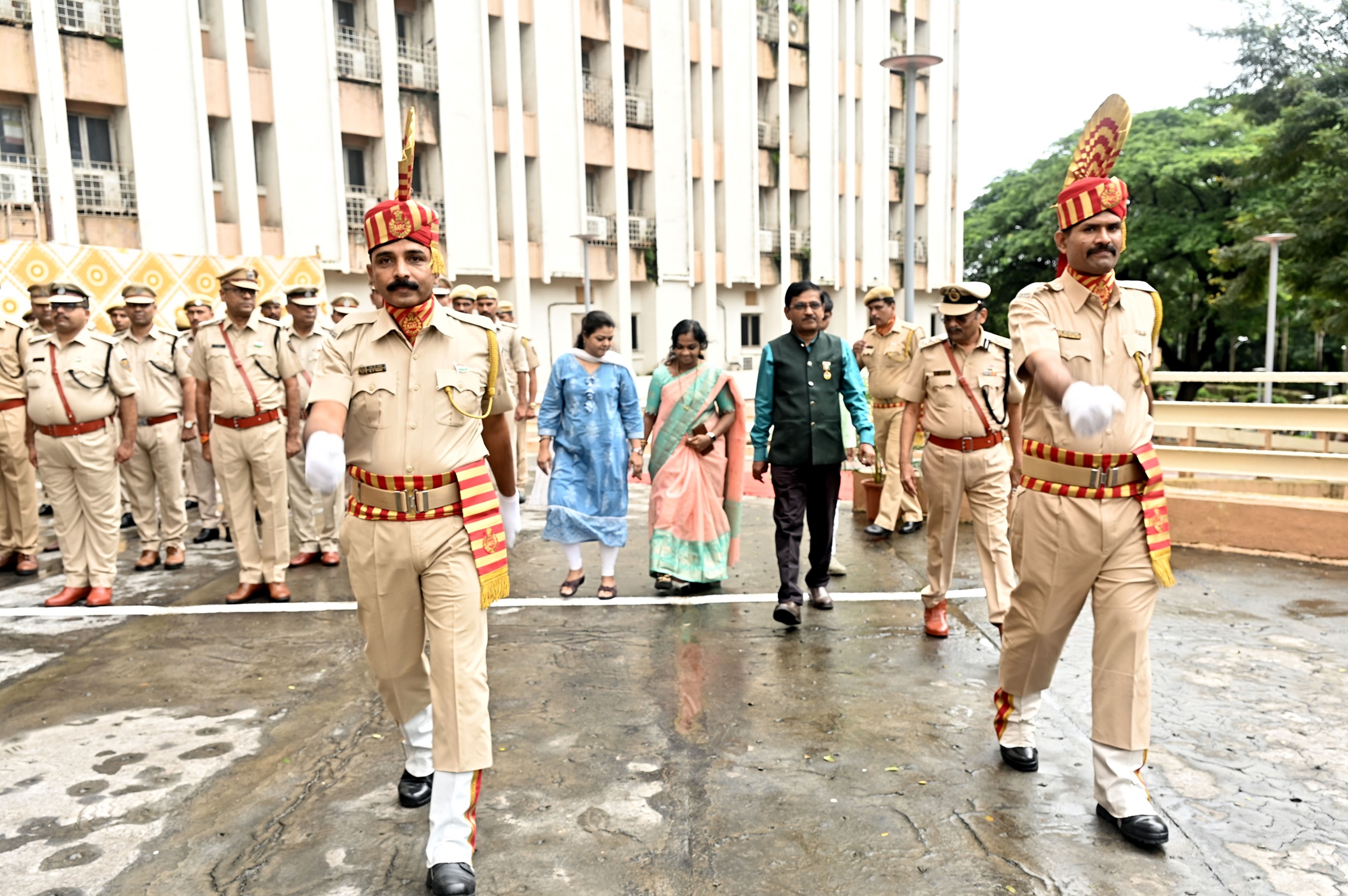 Shri S. Satyakumar, Chairman & Chief Executive, Heavy Water Board presided over the function of Independence Day 2025 as a Chief Guest held at Vikram Sarabhai Bhavan, Anushaktinagar, Mumbai - 400 094