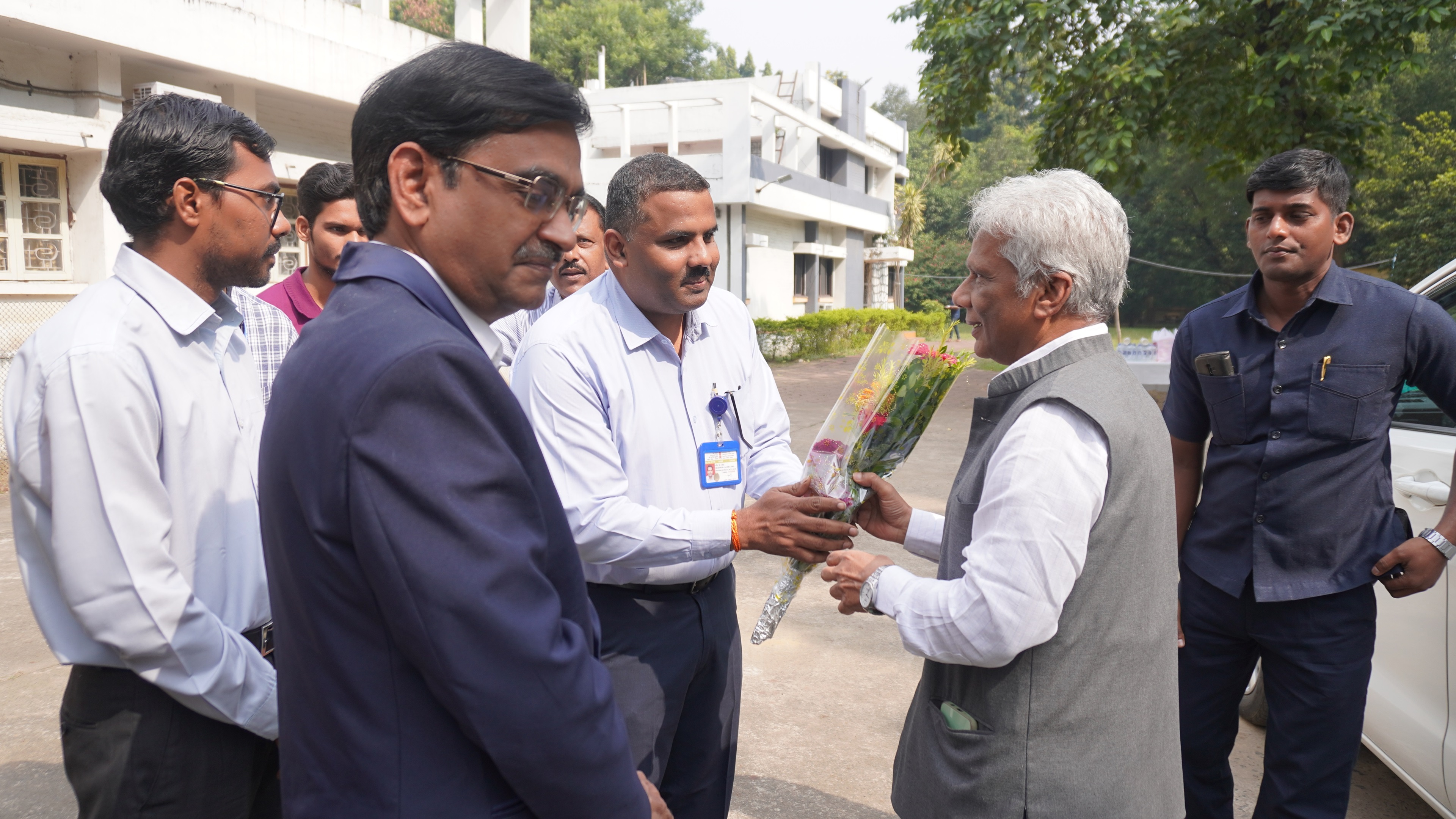 Visit of Dr. A K Mohanty, Chairman, AEC and Secretary, DAE to HWBF Talcher and Inauguration of Electronic grade B-11 Enrichment Facility