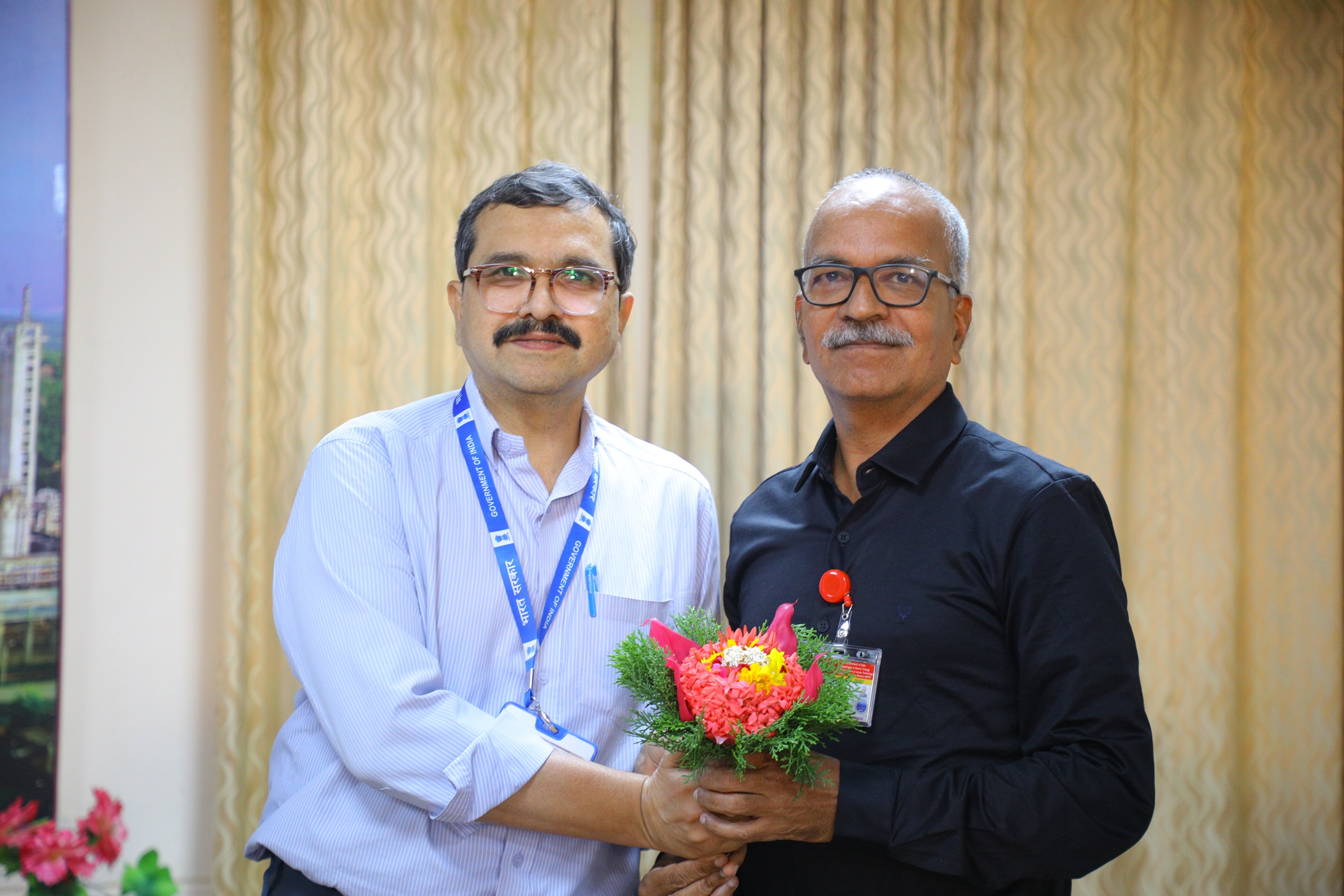 Visit of Dr. A.K. Mohanty, Chairman, AEC & Secretary, DAE; Shri S.Satyakumar, Chief Executive, HWB and Shri Ramakant Sahu, General Manager (ESSA), BRIT to HWP (Manuguru) on 31st January 2026 for attending Handing over of Oxygen-18 enriched water produced