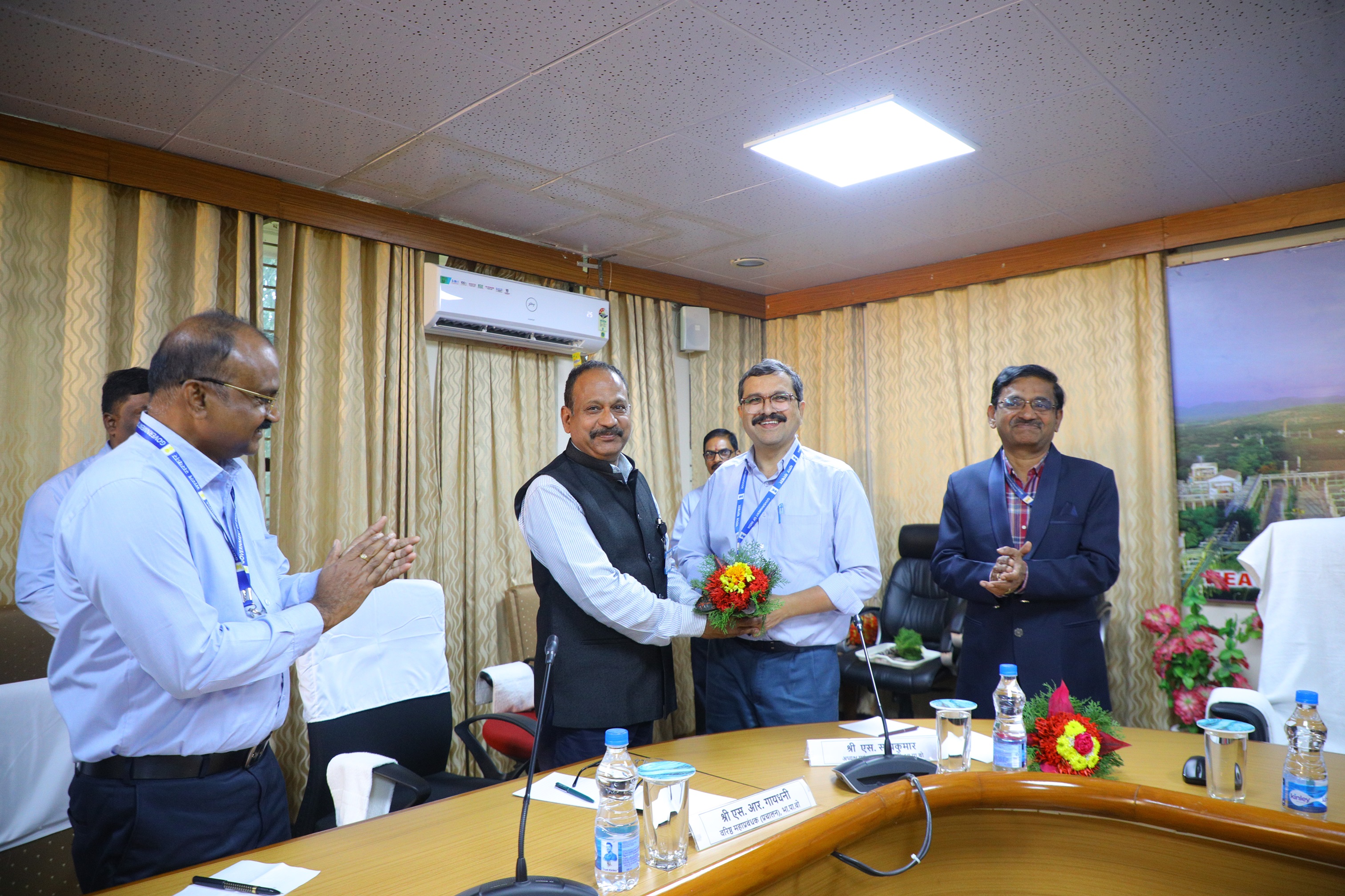 Visit of Dr. A.K. Mohanty, Chairman, AEC & Secretary, DAE; Shri S.Satyakumar, Chief Executive, HWB and Shri Ramakant Sahu, General Manager (ESSA), BRIT to HWP (Manuguru) on 31st January 2026 for attending Handing over of Oxygen-18 enriched water produced