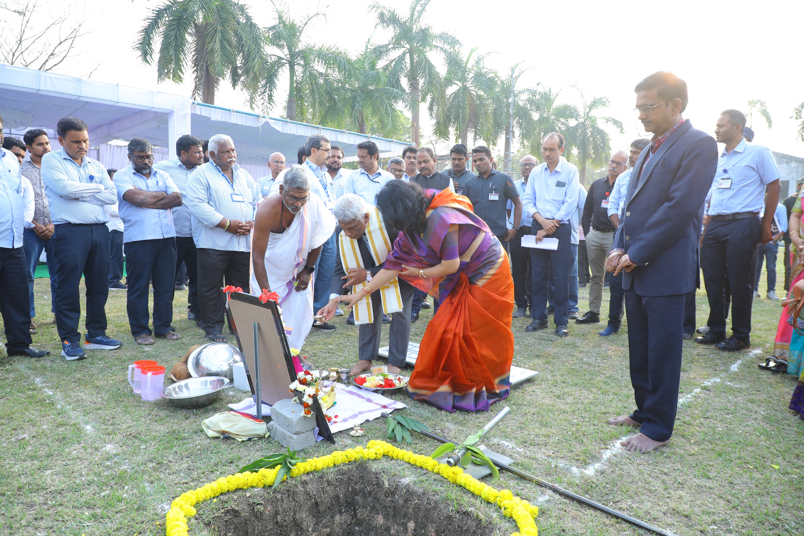 Visit of Dr. A.K. Mohanty, Chairman, AEC & Secretary, DAE; Shri S.Satyakumar, Chief Executive, HWB and Shri Ramakant Sahu, General Manager (ESSA), BRIT to HWP (Manuguru) on 31st January 2026 for attending Handing over of Oxygen-18 enriched water produced