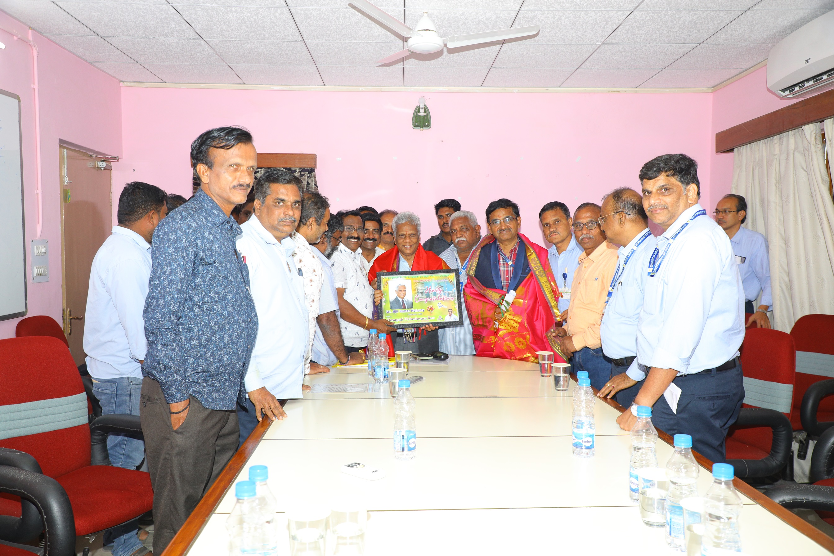 Visit of Dr. A.K. Mohanty, Chairman, AEC & Secretary, DAE; Shri S.Satyakumar, Chief Executive, HWB and Shri Ramakant Sahu, General Manager (ESSA), BRIT to HWP (Manuguru) on 31st January 2026 for attending Handing over of Oxygen-18 enriched water produced