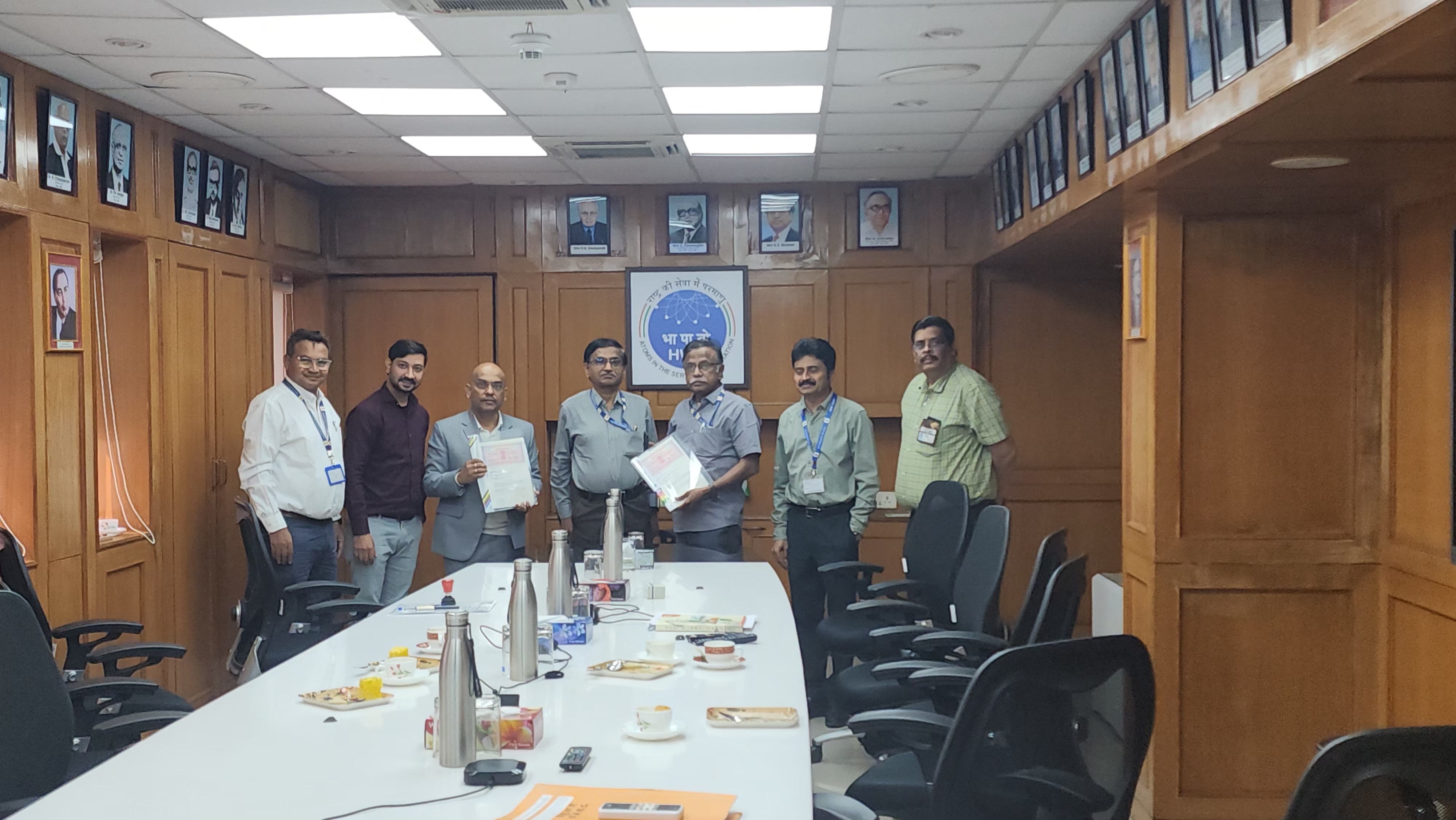 Signing of MoU on 09/12/2024 between M/s Power Trading Corporation India Ltd., Delhi and Heavy Water Board for export of power (upto 20 MWe) from CPP, Heavy Water Plant (Manuguru)