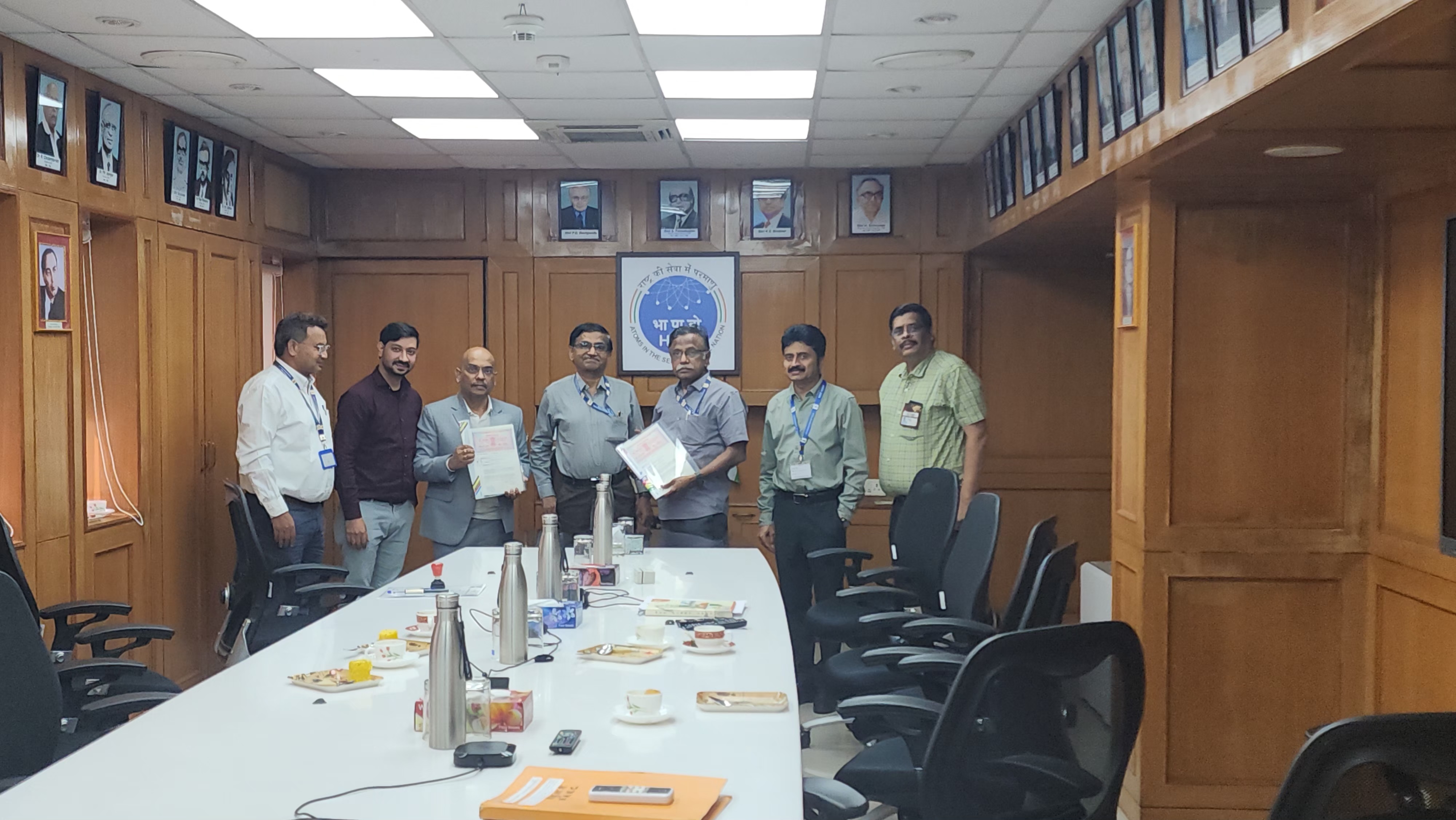 Signing of MoU on 09/12/2024 between M/s Power Trading Corporation India Ltd., Delhi and Heavy Water Board for export of power (upto 20 MWe) from CPP, Heavy Water Plant (Manuguru)