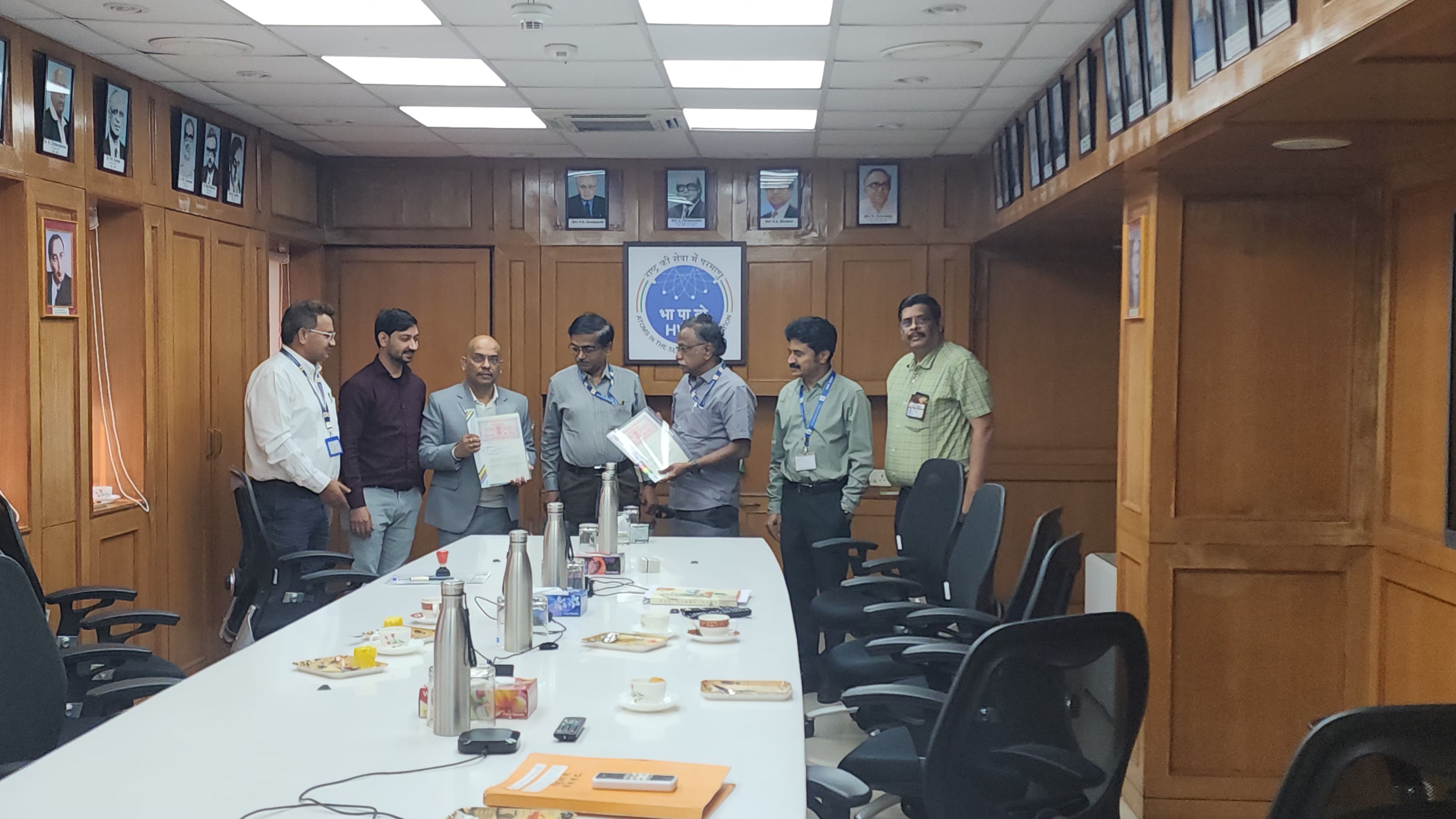 Signing of MoU on 09/12/2024 between M/s Power Trading Corporation India Ltd., Delhi and Heavy Water Board for export of power (upto 20 MWe) from CPP, Heavy Water Plant (Manuguru)