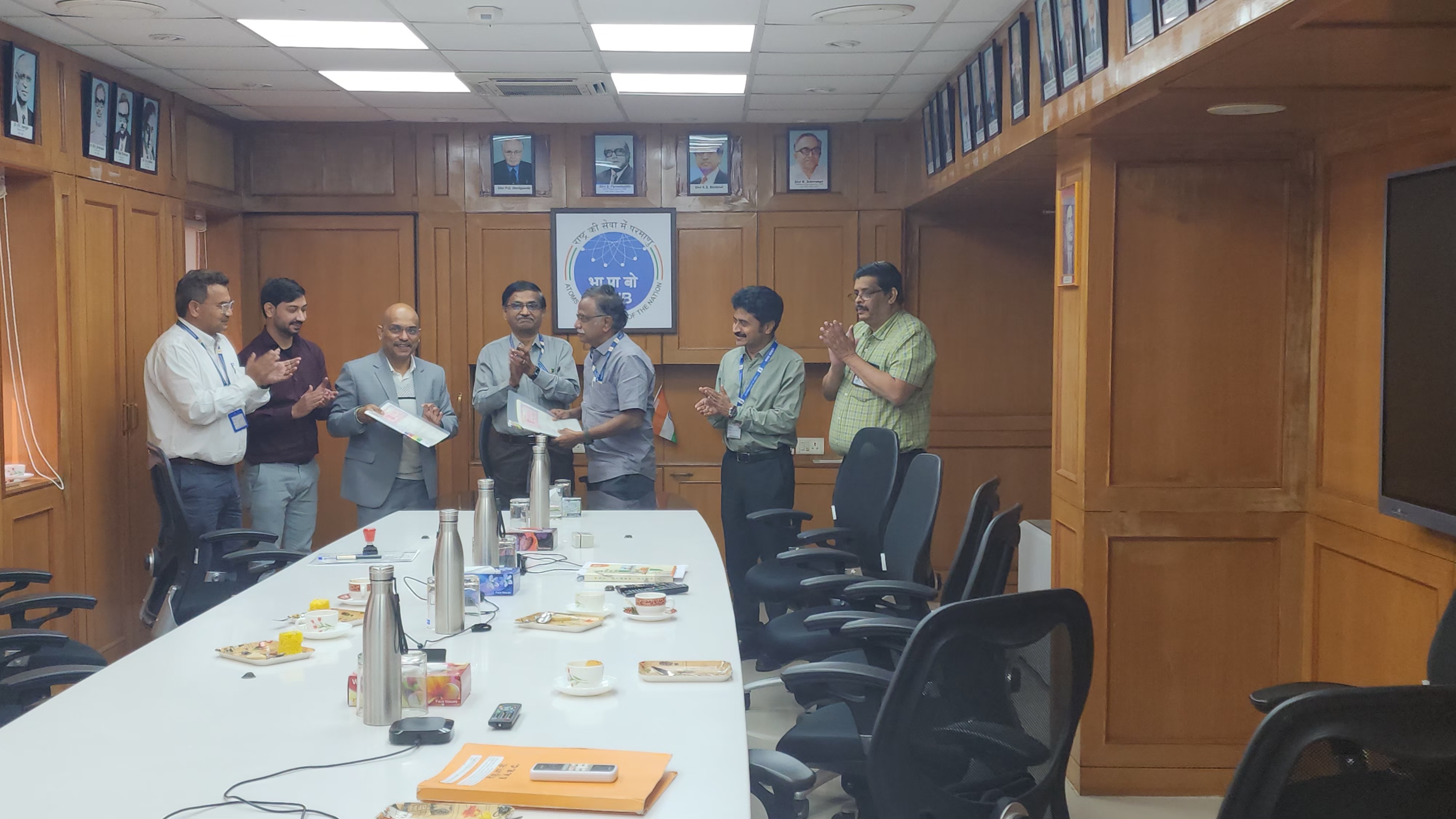 Signing of MoU on 09/12/2024 between M/s Power Trading Corporation India Ltd., Delhi and Heavy Water Board for export of power (upto 20 MWe) from CPP, Heavy Water Plant (Manuguru)