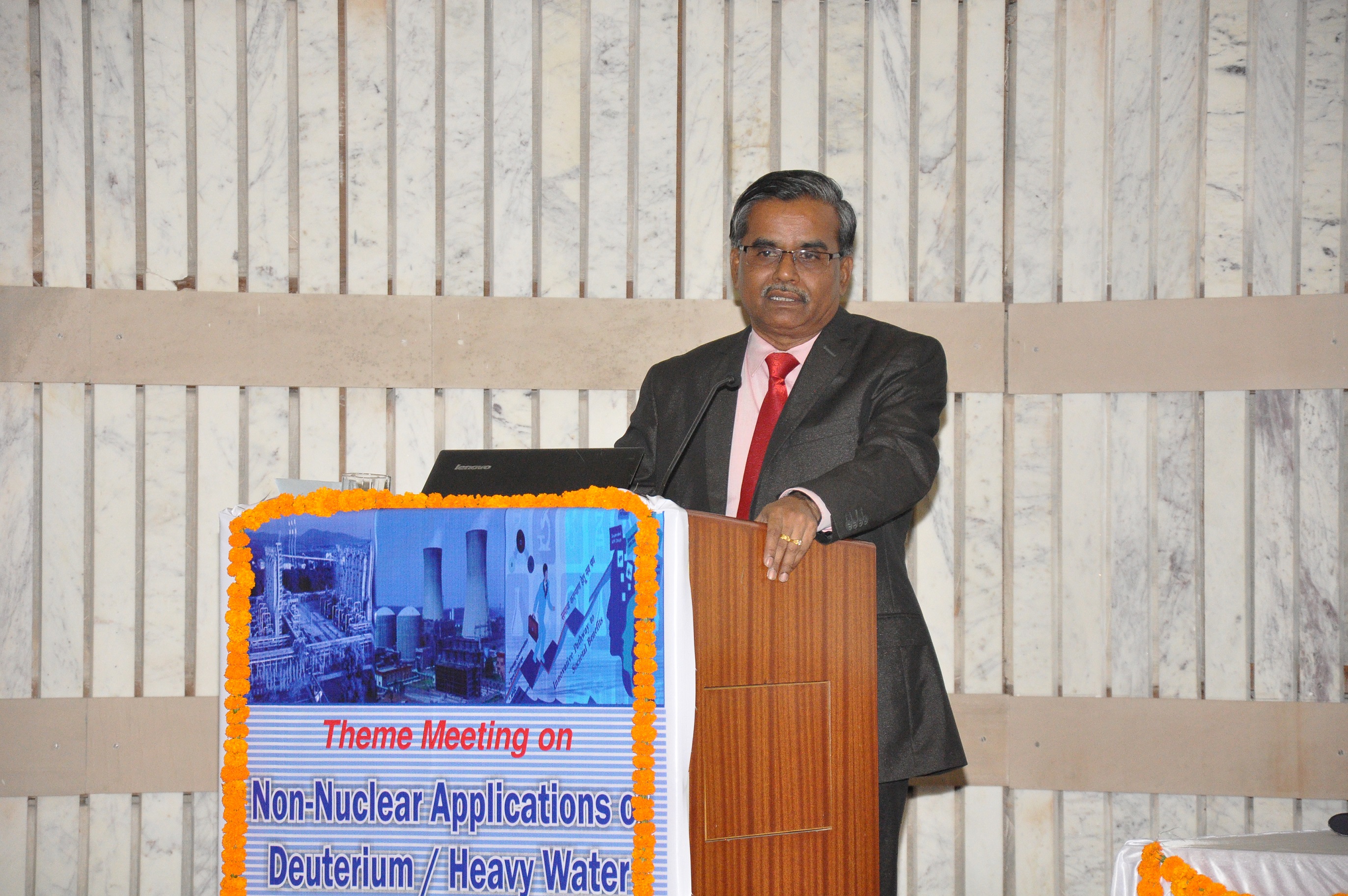 Theme meeting on Non-Nuclear Applications of Deuterium / Heavy Water on 30.04.2019 - Key Note Address by Dr. U. Kamachi Mudali, Chairman and Chief Executive, HWB