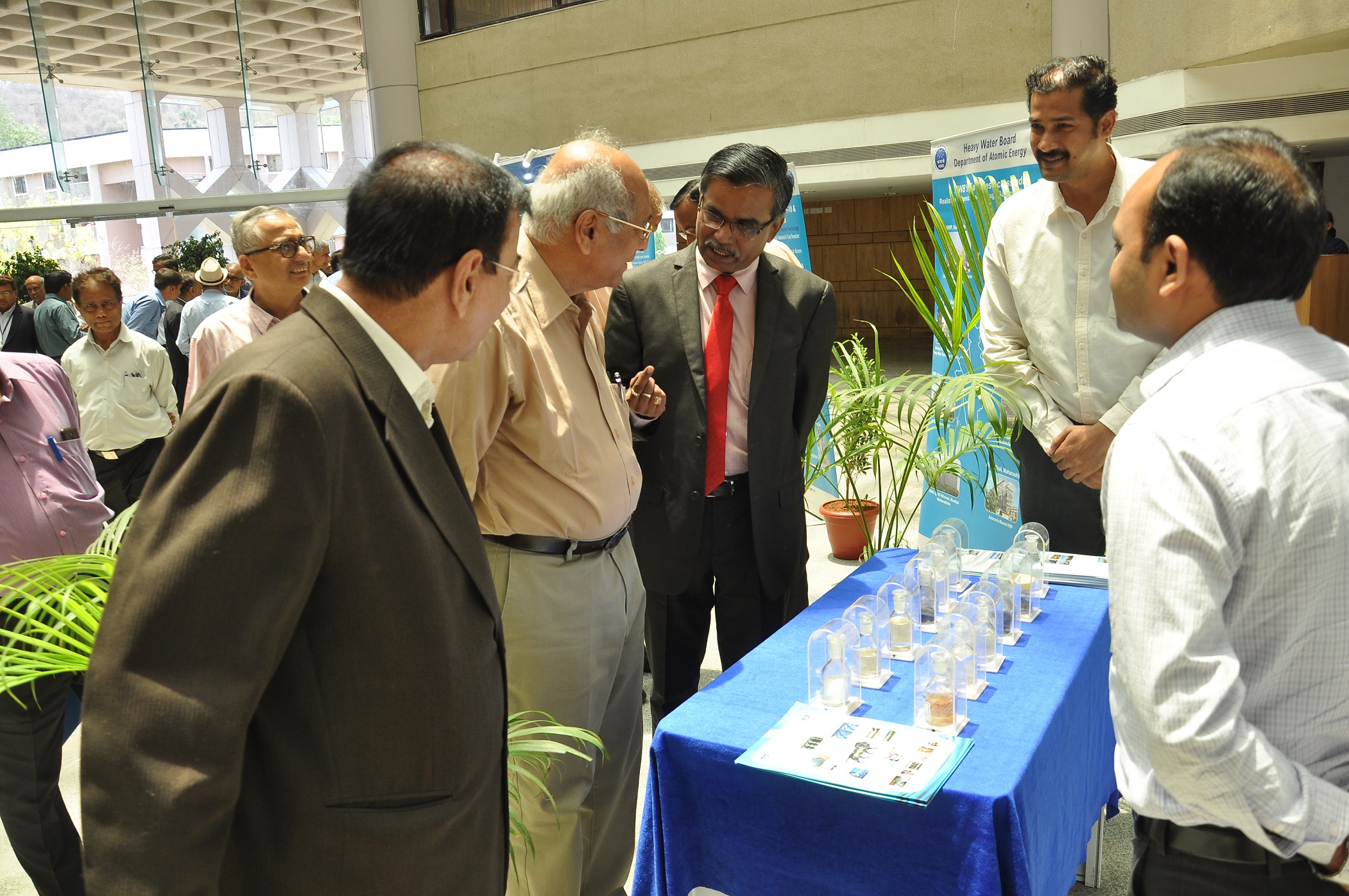 Theme meeting on Non-Nuclear Applications of Deuterium / Heavy Water on 30.04.2019 - Inaugration of Exhibition by Chief Guest Dr. S. Banerjee, Former Chairman, AEC and DAE Homi Bhabha Chair