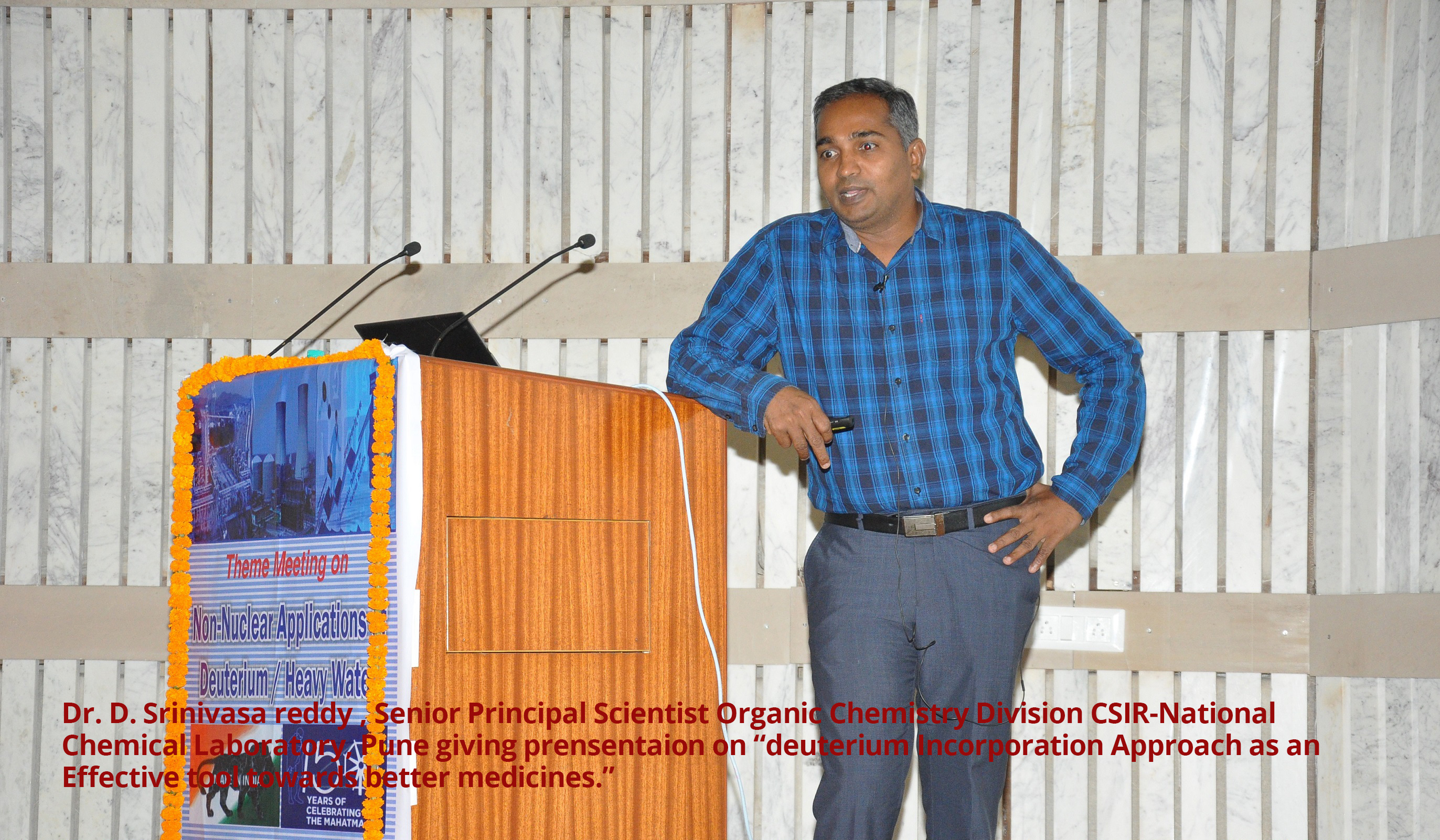 Theme meeting on Non-Nuclear Applications of Deuterium / Heavy Water on 30.04.2019 - Session 2 ( Collaborations with Institutes )