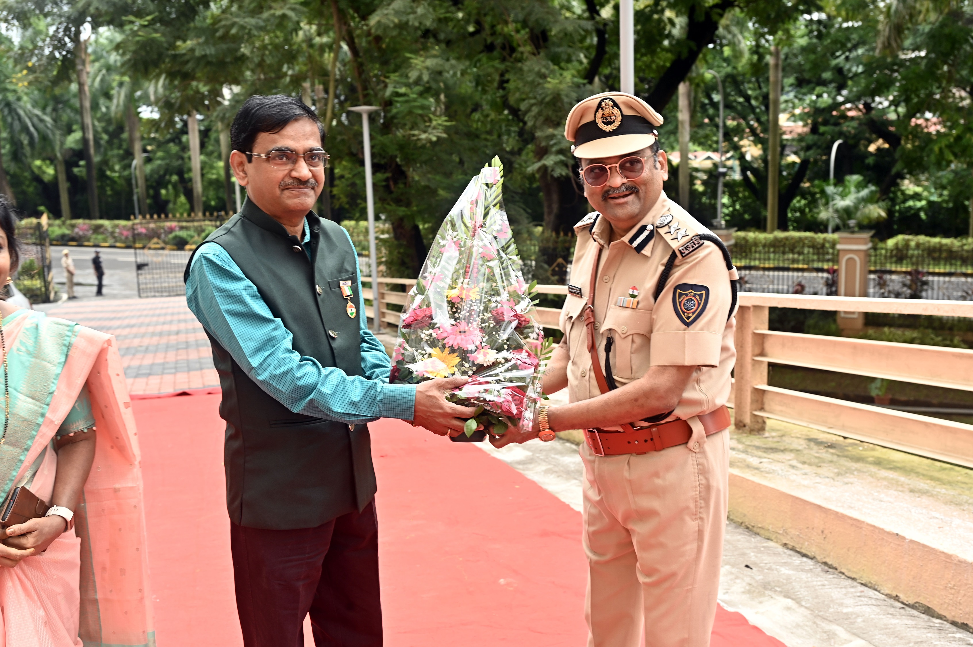 Shri S. Satyakumar, Chairman & Chief Executive, Heavy Water Board presided over the function of Independence Day 2025 as a Chief Guest held at Vikram Sarabhai Bhavan, Anushaktinagar, Mumbai - 400 094