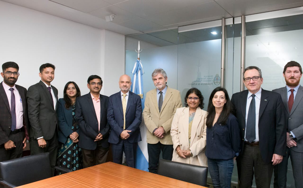 Delegation headed by Shri S. Satyakumar, Chief Executive, HWB to attend the 2ndJCCM on Atomic Energy Cooperation between India and Argentina held during 1st to 3rdAugust 2023 in Buenos Aires, Argentina.