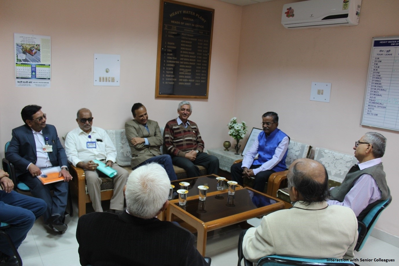 Laying of foundation stone for Nuclear Grade Sodium Metal Plant and inauguration of Sodium Purification Facility by Shri K. N. Vyas, Secretary, DAE & Chairman, Atomic Energy Commission at Heavy Water Plant (Baroda) on 05.01.2020