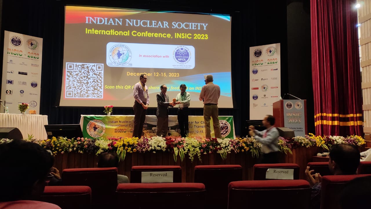 HWB’s Participation in Indian Nuclear Society’s International Conference (INSIC-2023)