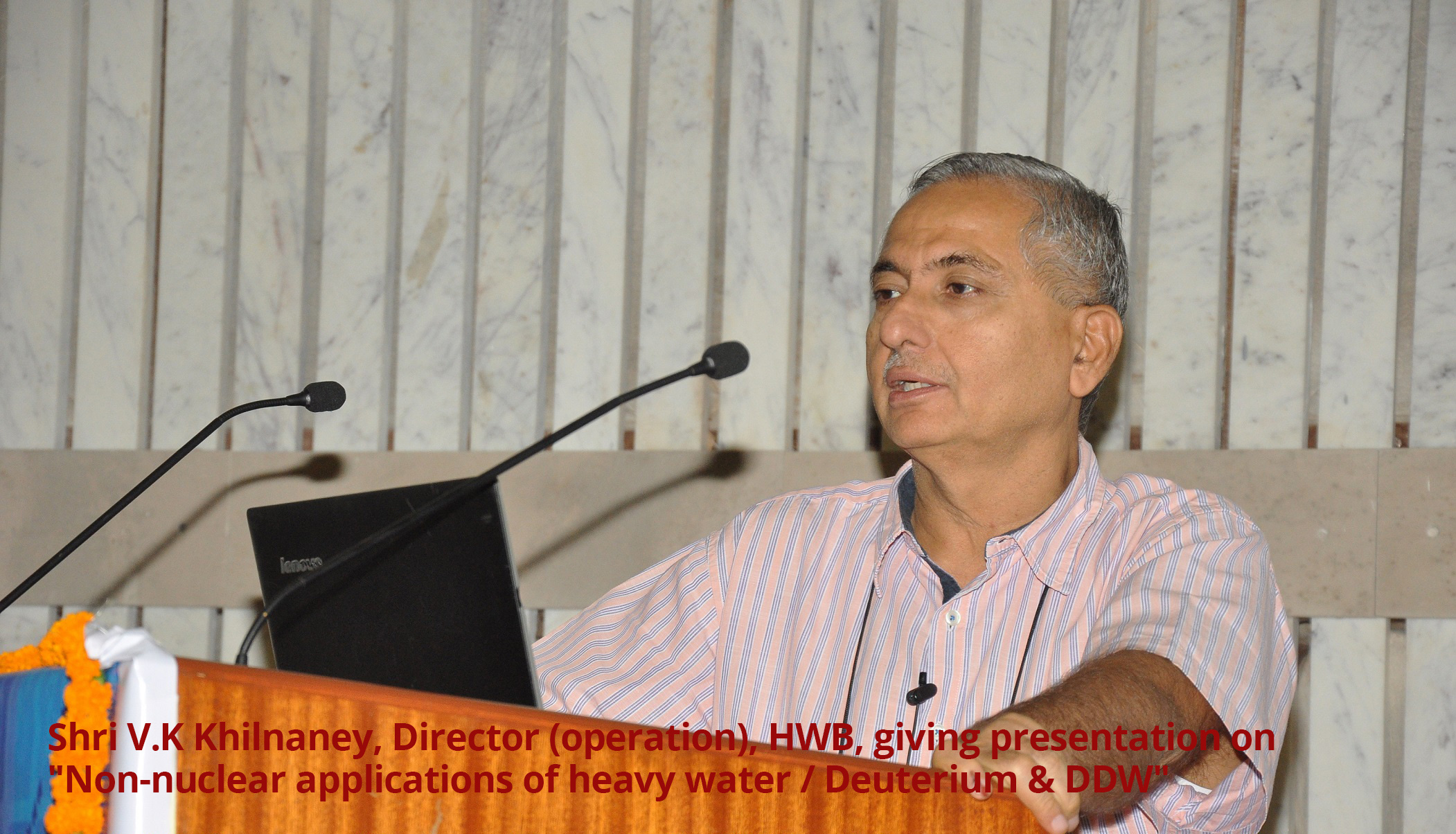 Theme meeting on Non-Nuclear Applications of Deuterium / Heavy Water on 30.04.2019- Session 1 ( Activities by HWB and other DAE units )