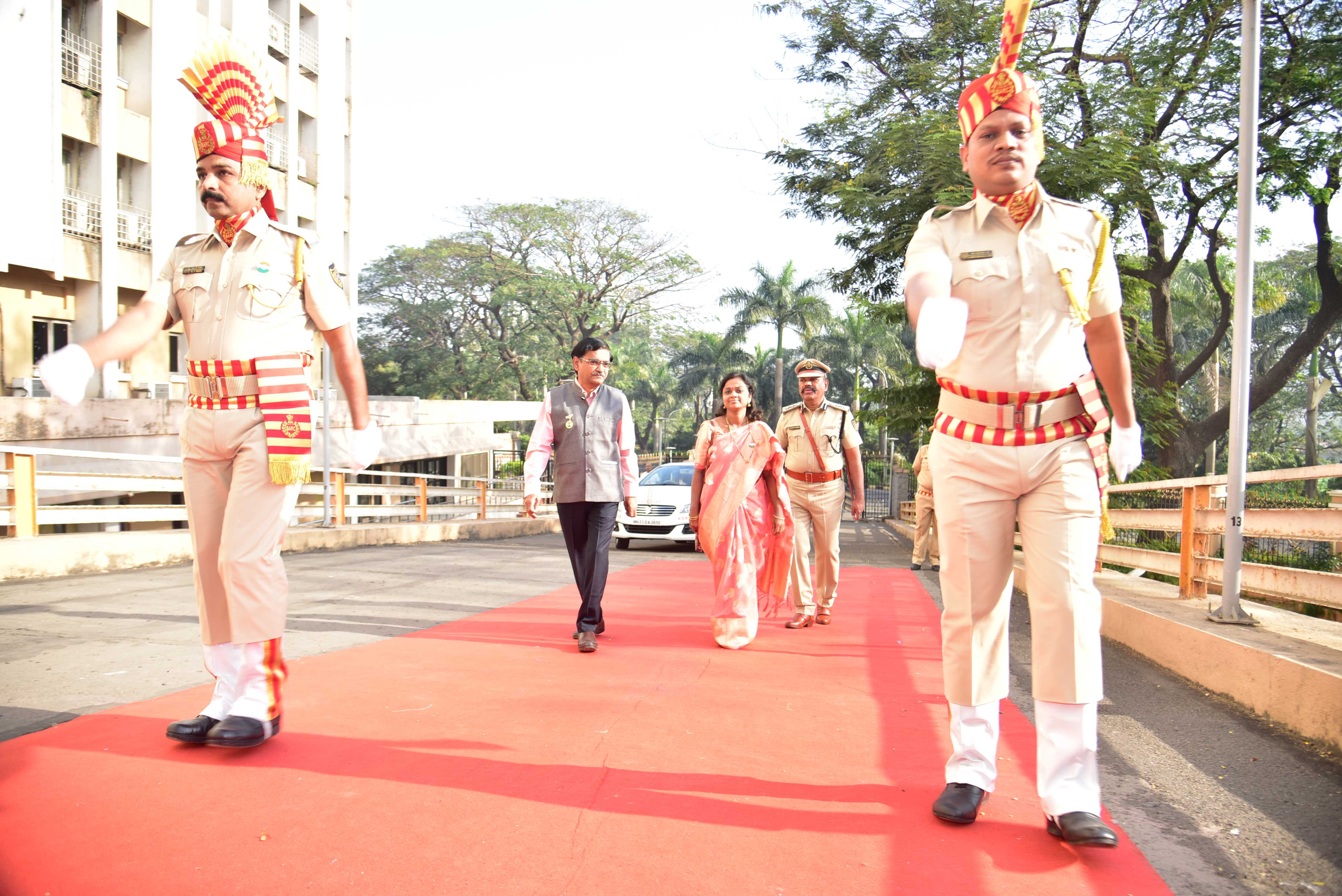 Shri S. Satyakumar, Chairman & Chief Executive, Heavy Water Board presided over the function of Republic Day-2024 as a Chief Guest held at Vikram Sarabhai Bhavan, Anushaktinagar, Mumbai - 400 094