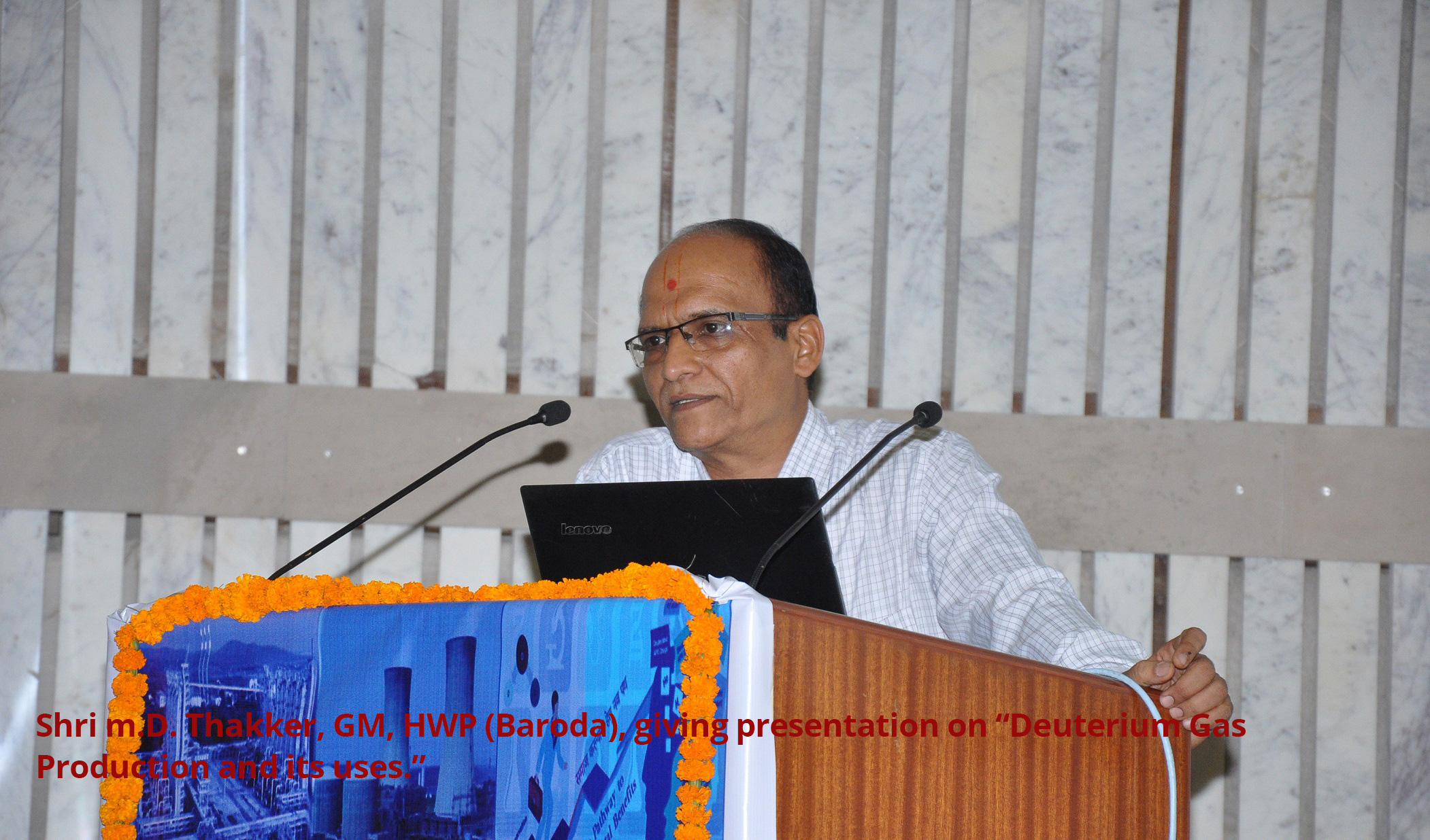 Theme meeting on Non-Nuclear Applications of Deuterium / Heavy Water on 30.04.2019 - Session 3 ( Collaborations with Indian Industry )