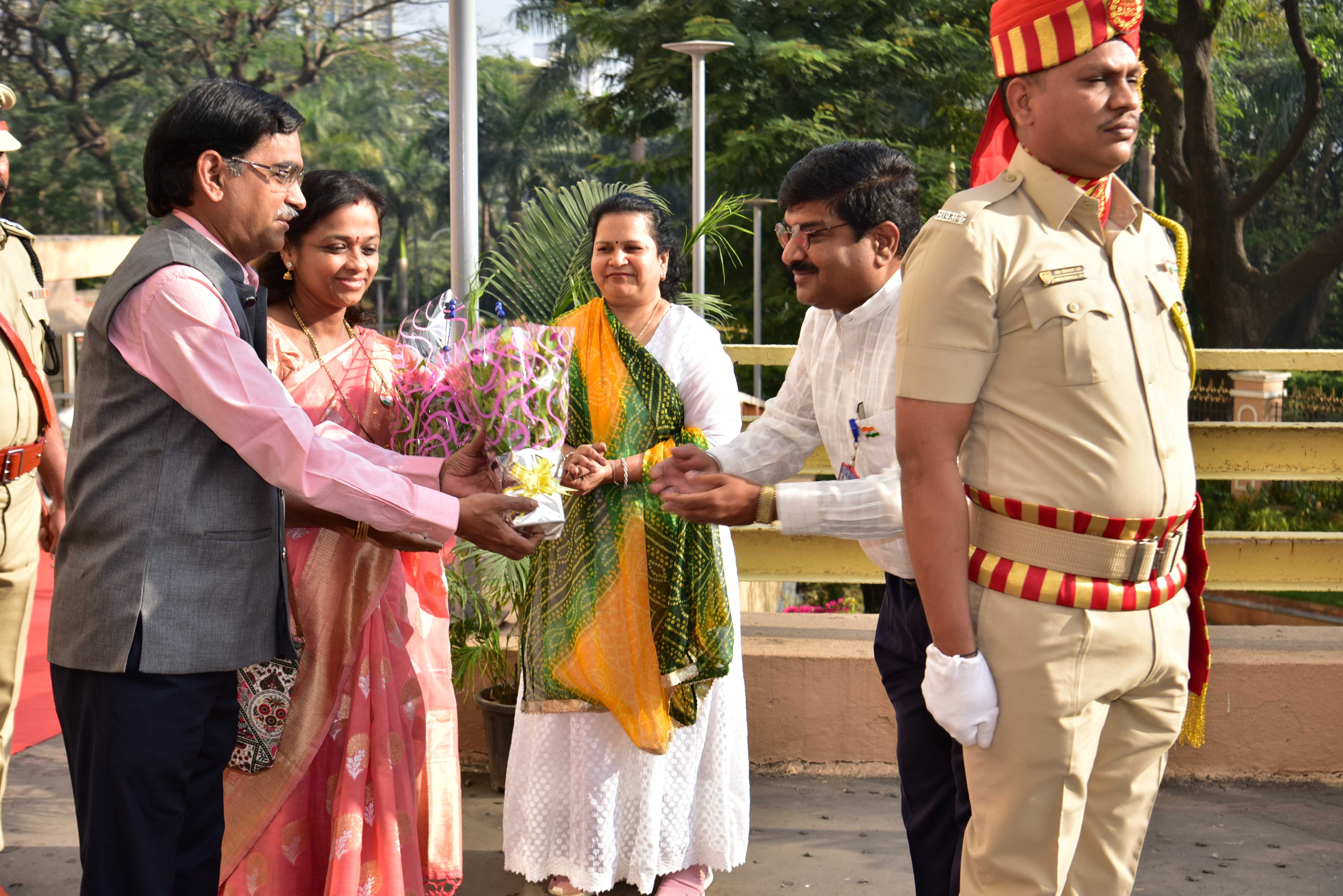Shri S. Satyakumar, Chairman & Chief Executive, Heavy Water Board presided over the function of Republic Day-2024 as a Chief Guest held at Vikram Sarabhai Bhavan, Anushaktinagar, Mumbai - 400 094