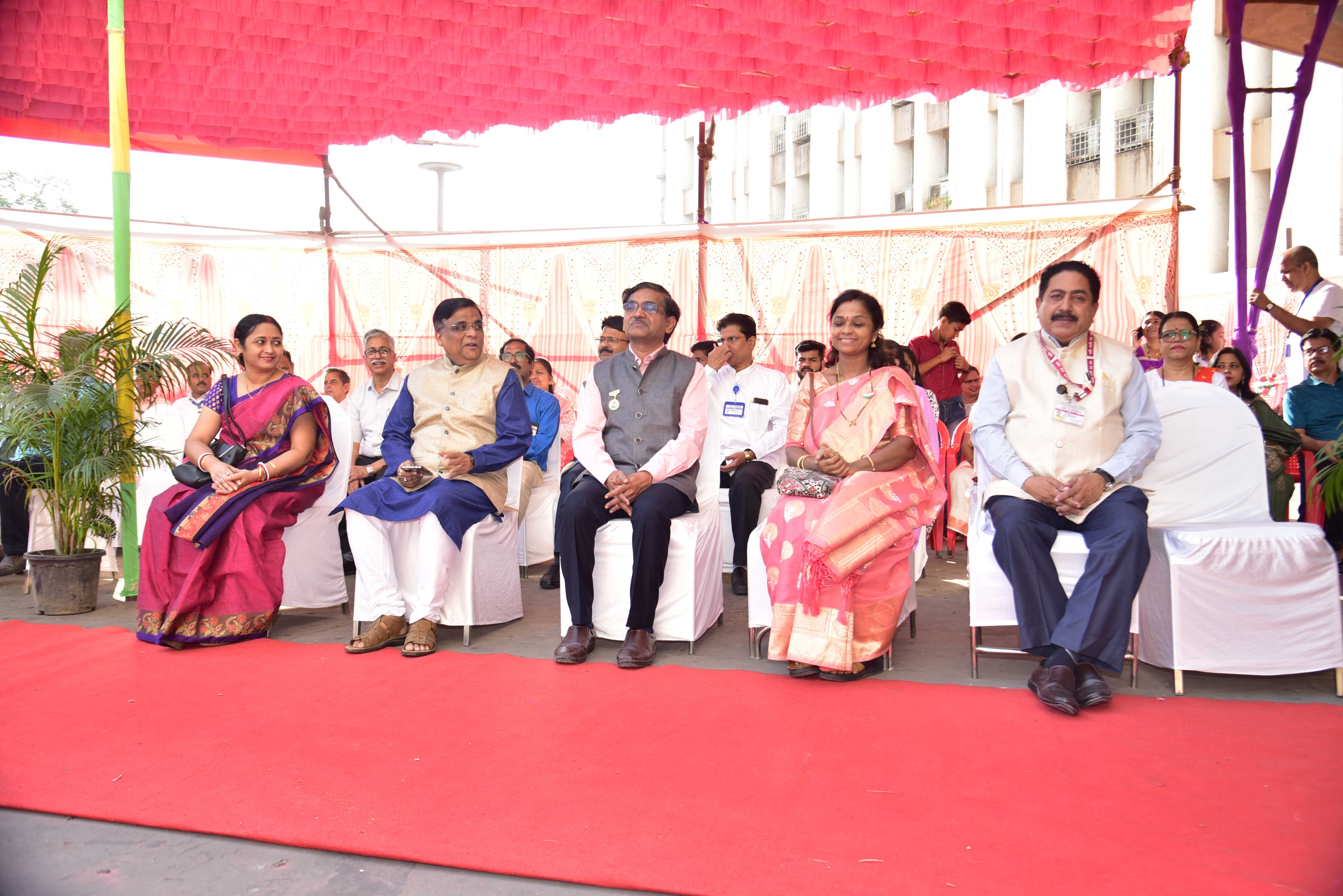 Shri S. Satyakumar, Chairman & Chief Executive, Heavy Water Board presided over the function of Republic Day-2024 as a Chief Guest held at Vikram Sarabhai Bhavan, Anushaktinagar, Mumbai - 400 094