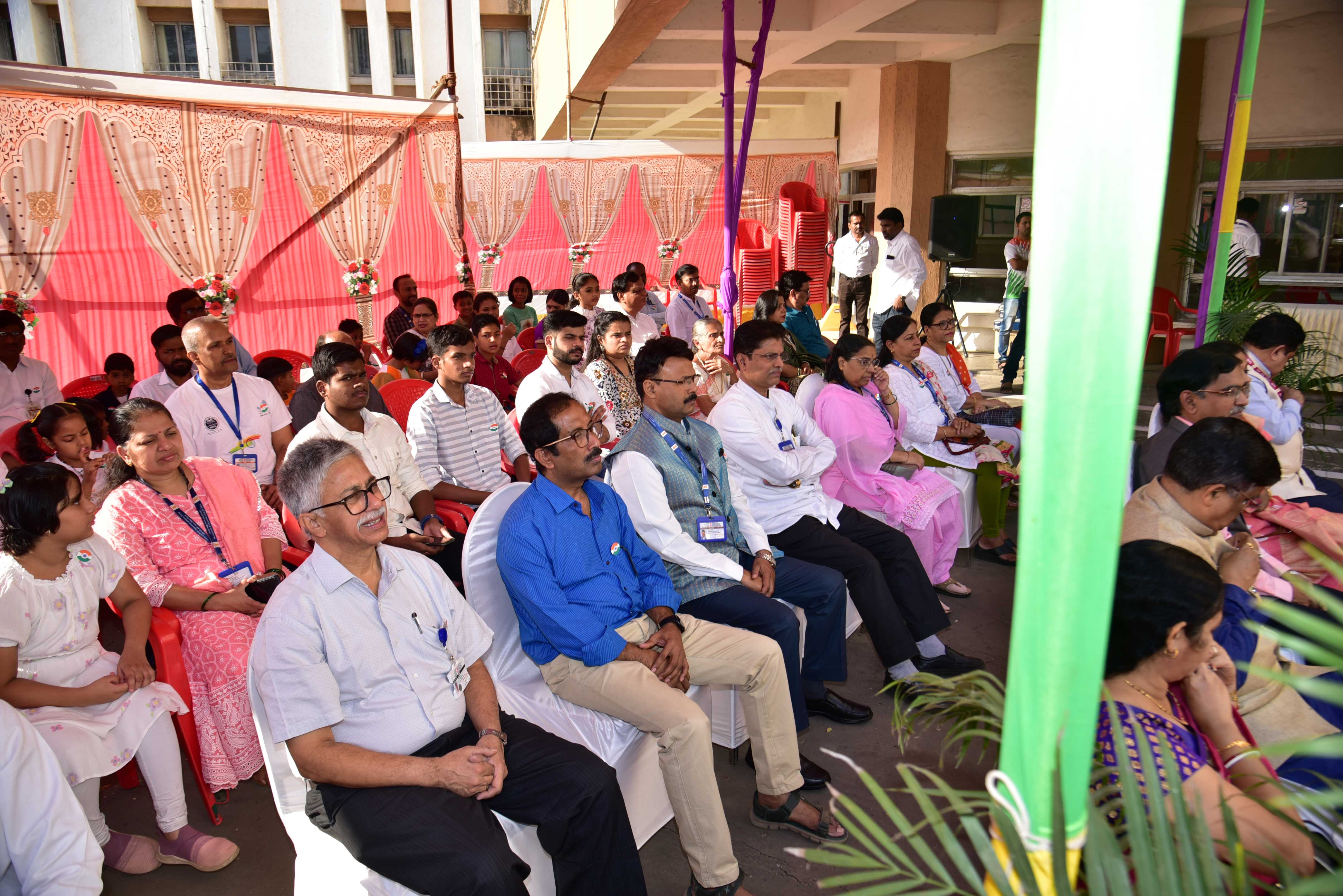 Shri S. Satyakumar, Chairman & Chief Executive, Heavy Water Board presided over the function of Republic Day-2024 as a Chief Guest held at Vikram Sarabhai Bhavan, Anushaktinagar, Mumbai - 400 094