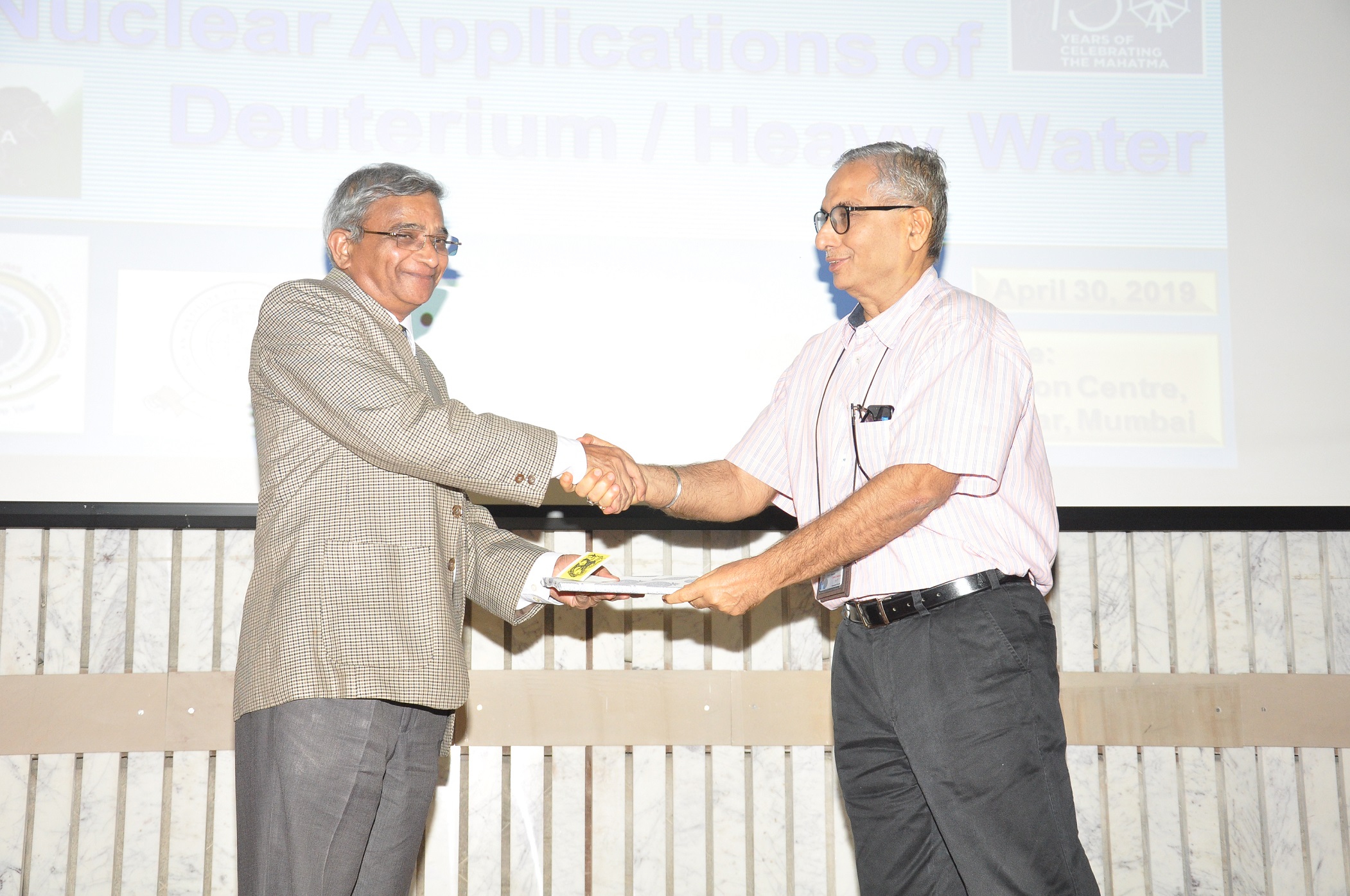 Theme meeting on Non-Nuclear Applications of Deuterium / Heavy Water on 30.04.2019 - Session 3 ( Collaborations with Indian Industry )