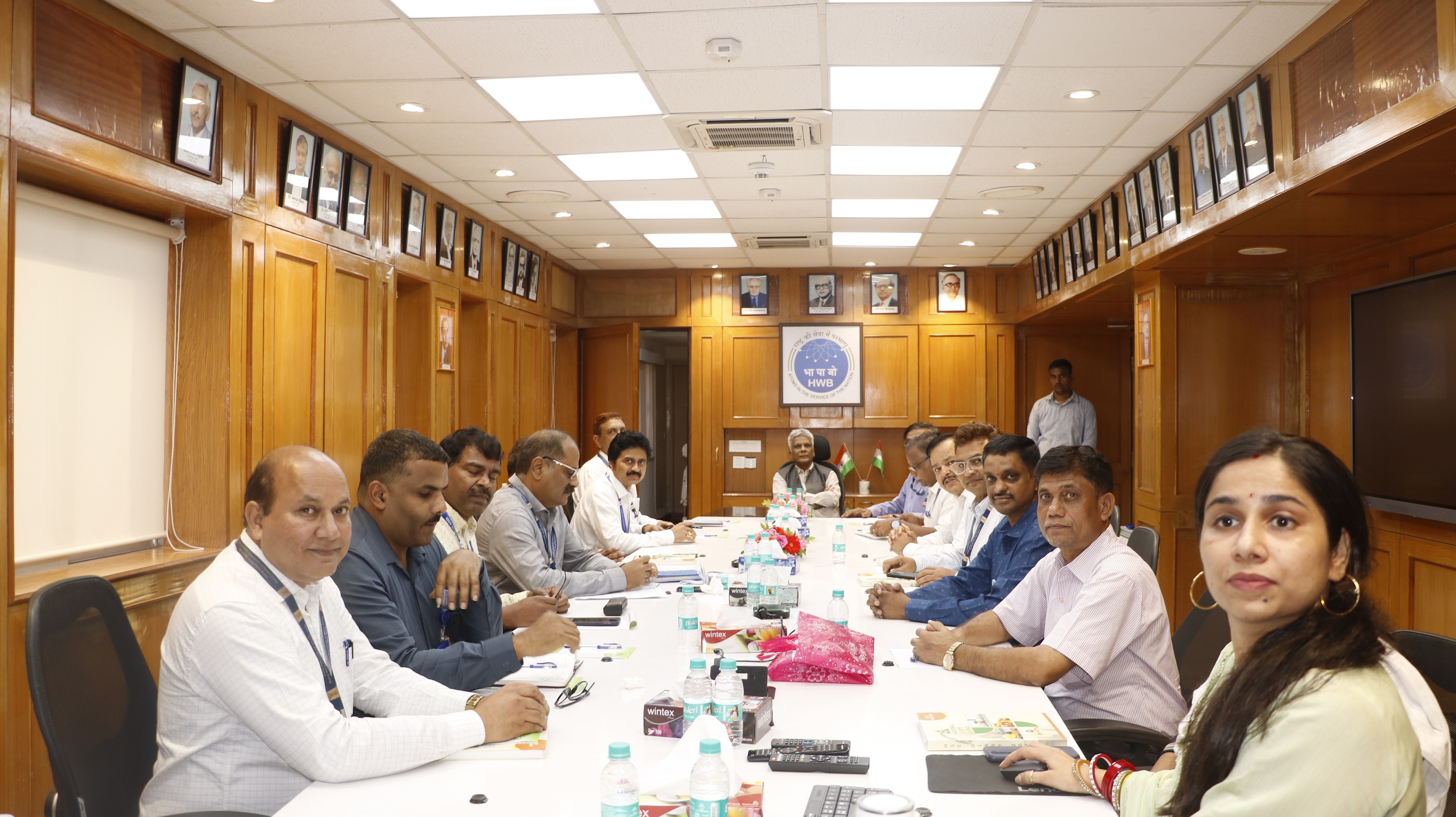 Visit of Dr. A.K. Mohanty, Chairman, AEC & Secretary, DAE at Heavy Water Board (Central Office) on 4th September 2024.