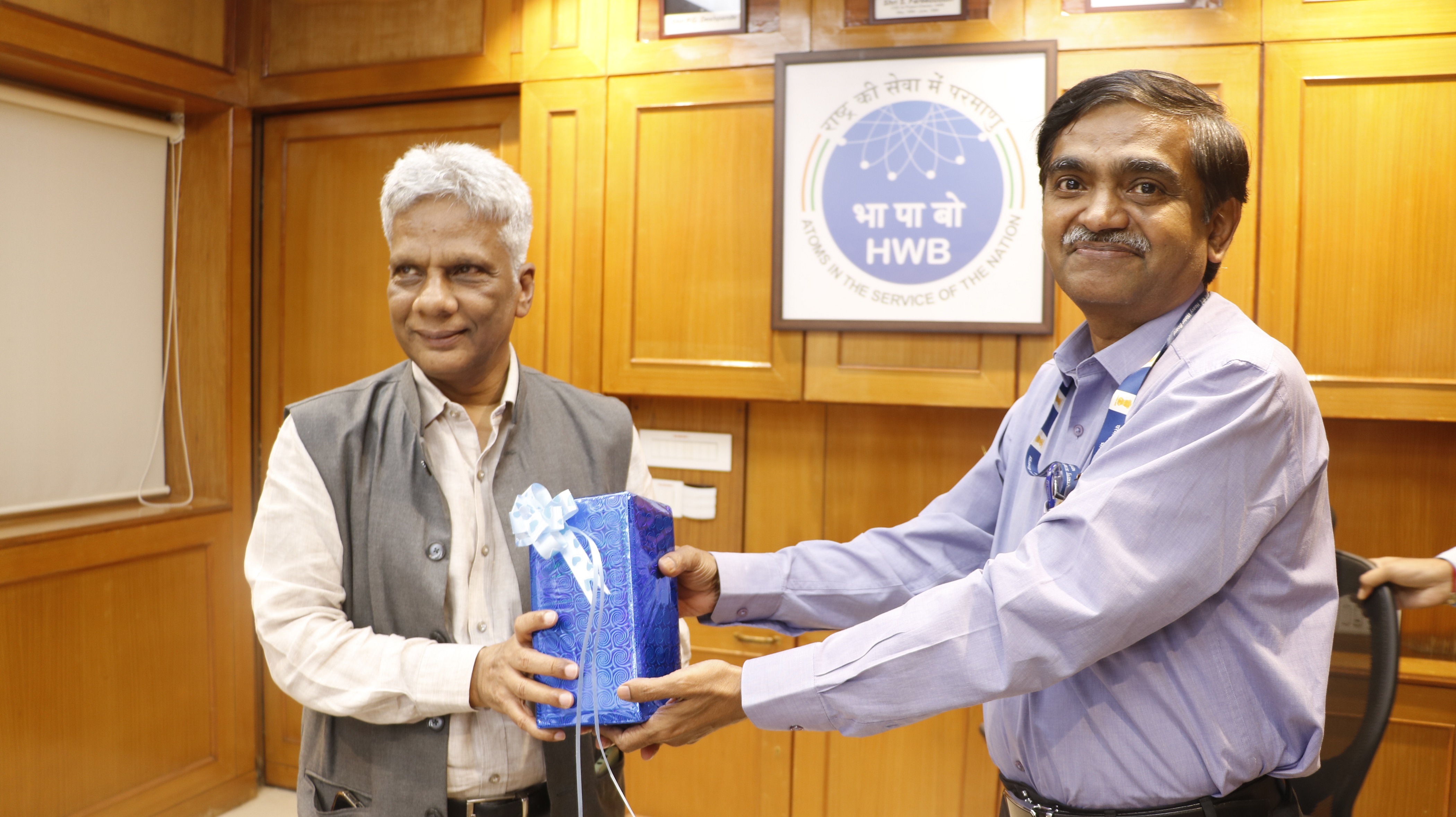 Visit of Dr. A.K. Mohanty, Chairman, AEC & Secretary, DAE at Heavy Water Board (Central Office) on 4th September 2024.