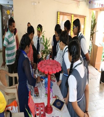 Demonstration Workshop on “Best out of Paper Waste” to students of AECS school-2 at Anushaktinagar