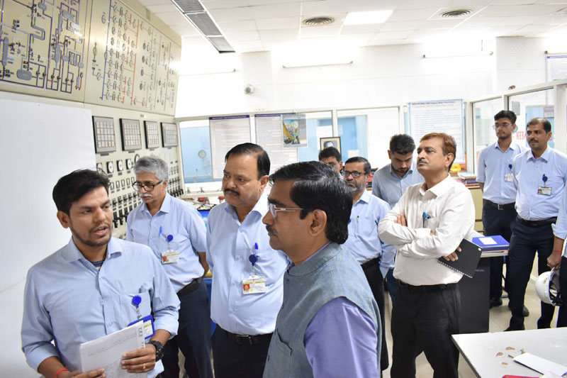 Visit of Shri S. Satyakumar, Chief Executive and Shri Mohd. Yaseen, Director (Technical), HWB to Heavy Water Plant, Kota on 3rd November 2023