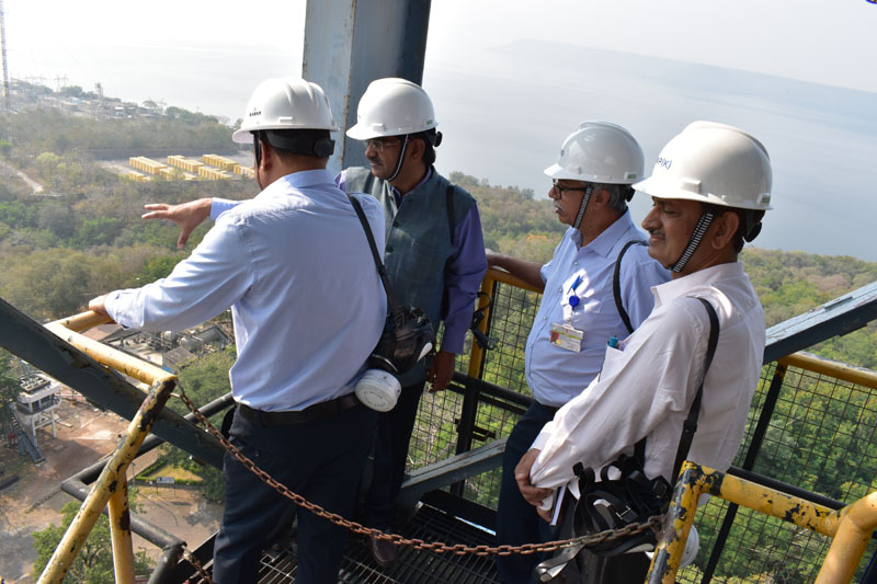 Visit of Shri S. Satyakumar, Chief Executive and Shri Mohd. Yaseen, Director (Technical), HWB to Heavy Water Plant, Kota on 3rd November 2023