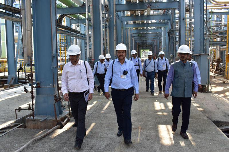 Visit of Shri S. Satyakumar, Chief Executive and Shri Mohd. Yaseen, Director (Technical), HWB to Heavy Water Plant, Kota on 3rd November 2023