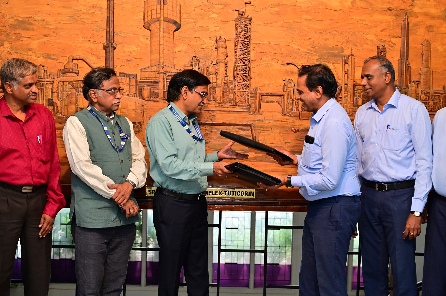 Signing of Agreement between Heavy Water Board & M/s SPIC for supply of synthesis gas and utilities to HWP, Tuticorin on 4th December 2023