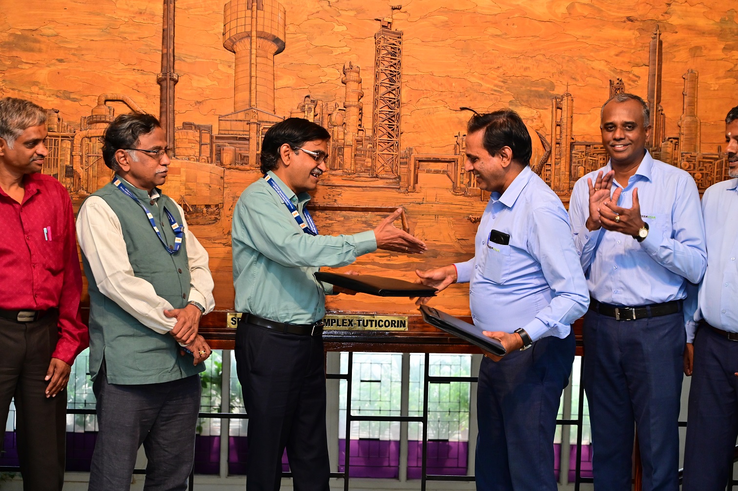 Signing of Agreement between Heavy Water Board & M/s SPIC for supply of synthesis gas and utilities to HWP, Tuticorin on 4th December 2023