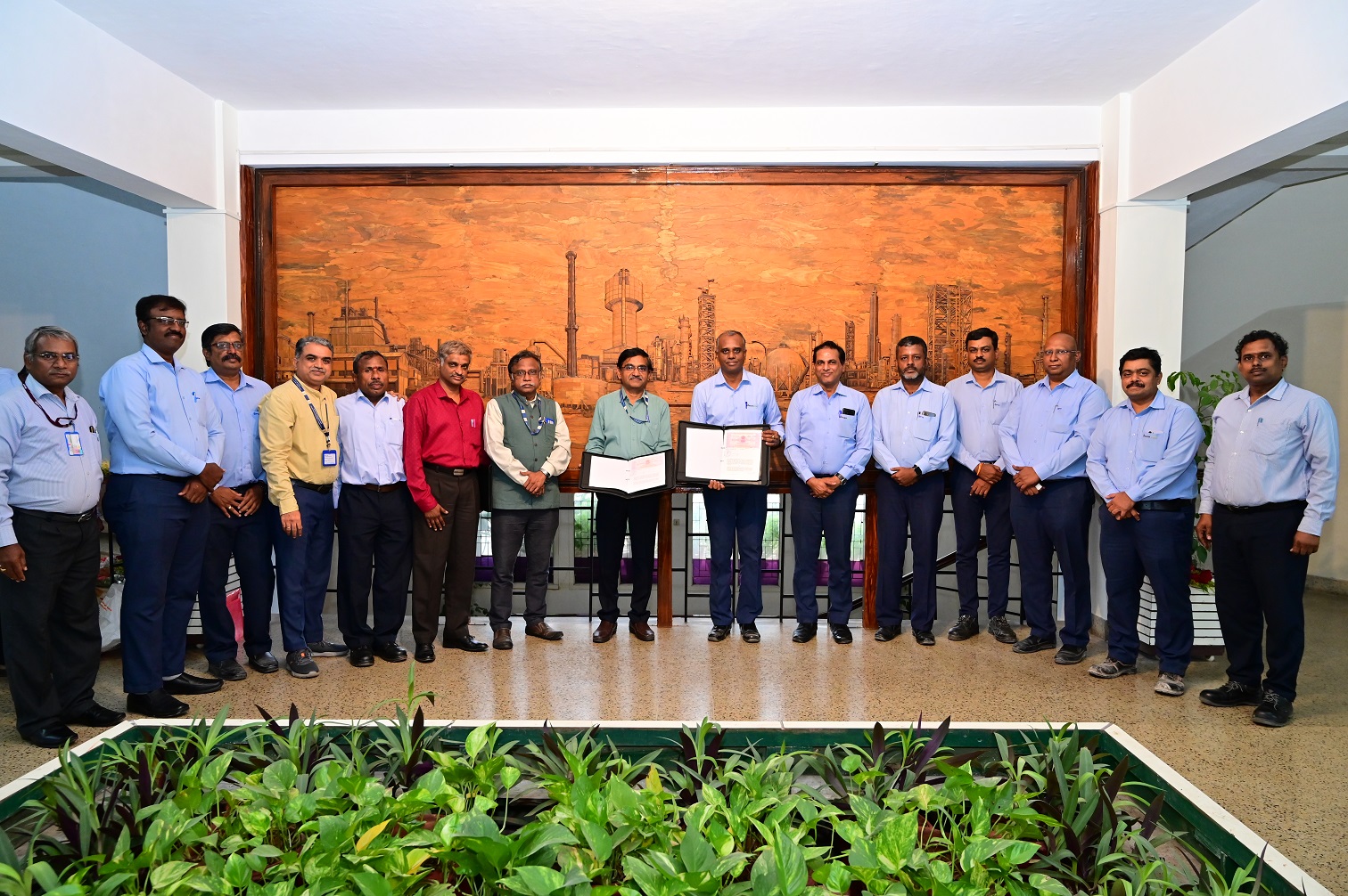 Signing of Agreement between Heavy Water Board & M/s Greenstar Fertlizers Ltd. for supply of Phosphoric Acid to HWP, Tuticorin on 4th December 2023