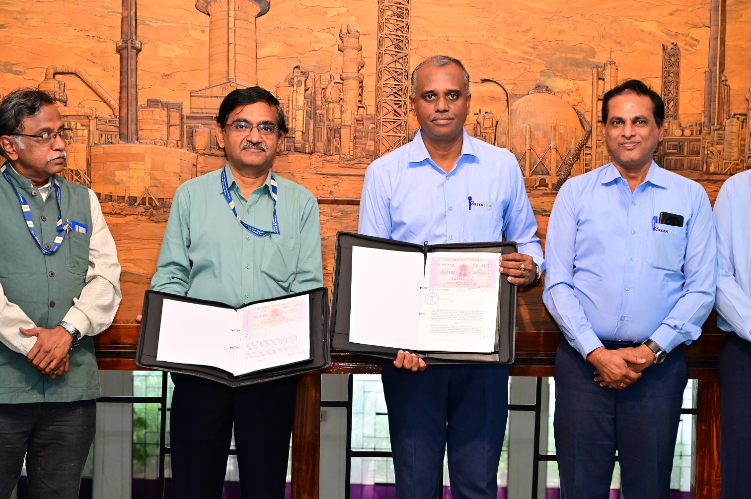 Signing of Agreement between Heavy Water Board & M/s Greenstar Fertlizers Ltd. for supply of Phosphoric Acid to HWP, Tuticorin on 4th December 2023