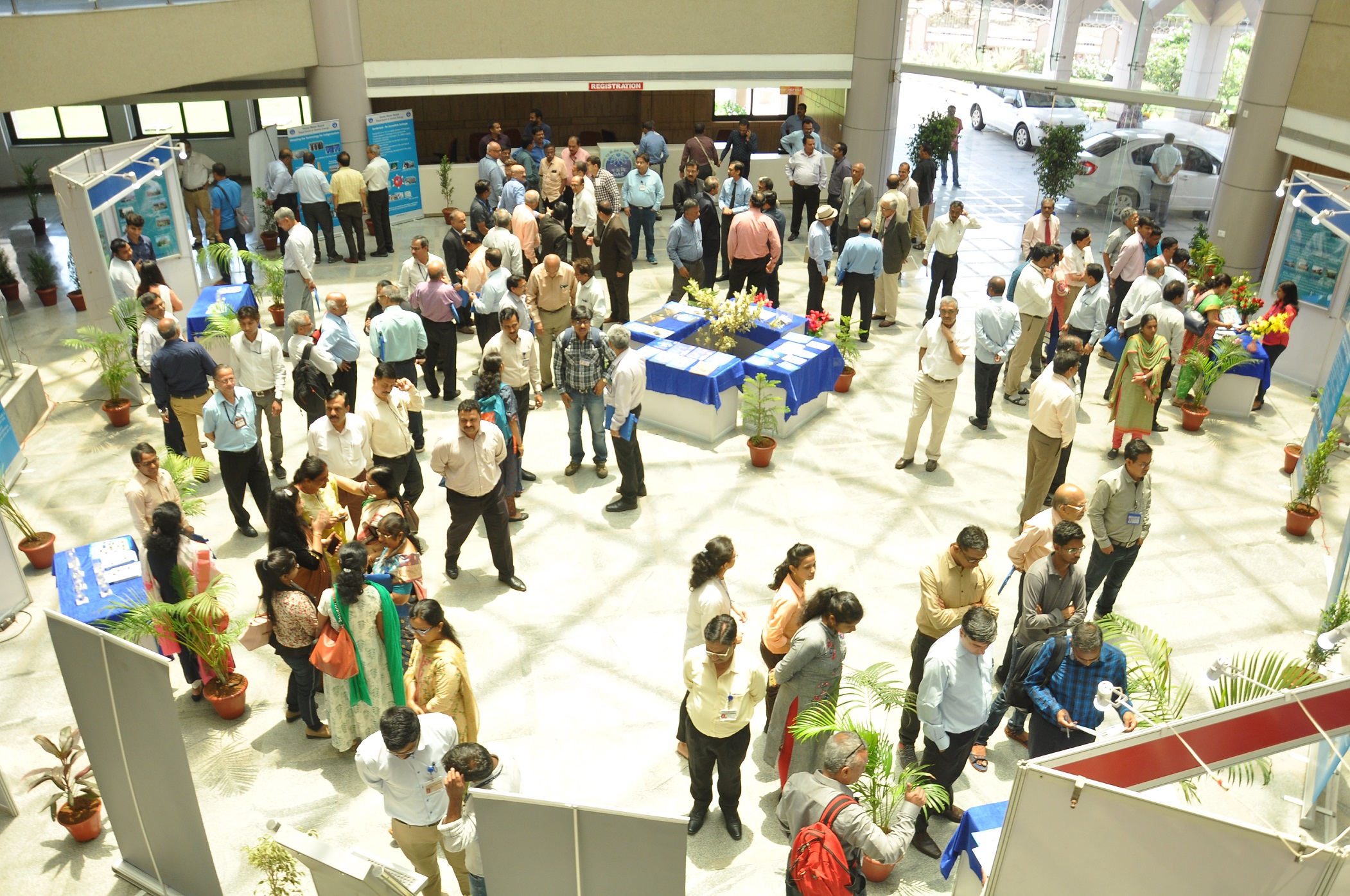 Theme meeting on Non-Nuclear Applications of Deuterium / Heavy Water on 30.04.2019 - Inaugration of Exhibition by Chief Guest Dr. S. Banerjee, Former Chairman, AEC and DAE Homi Bhabha Chair