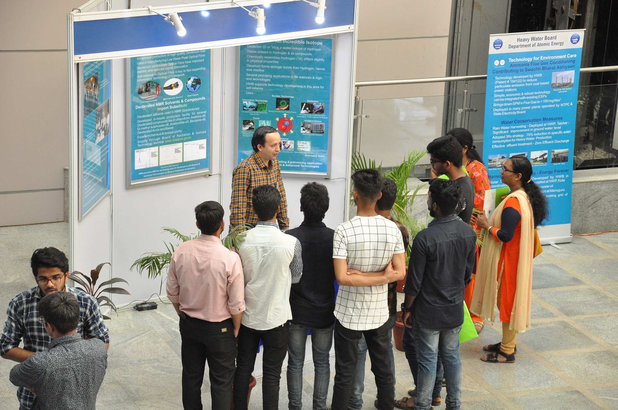 Theme meeting on Non-Nuclear Applications of Deuterium / Heavy Water on 30.04.2019 - Industry - Academy Interaction Program