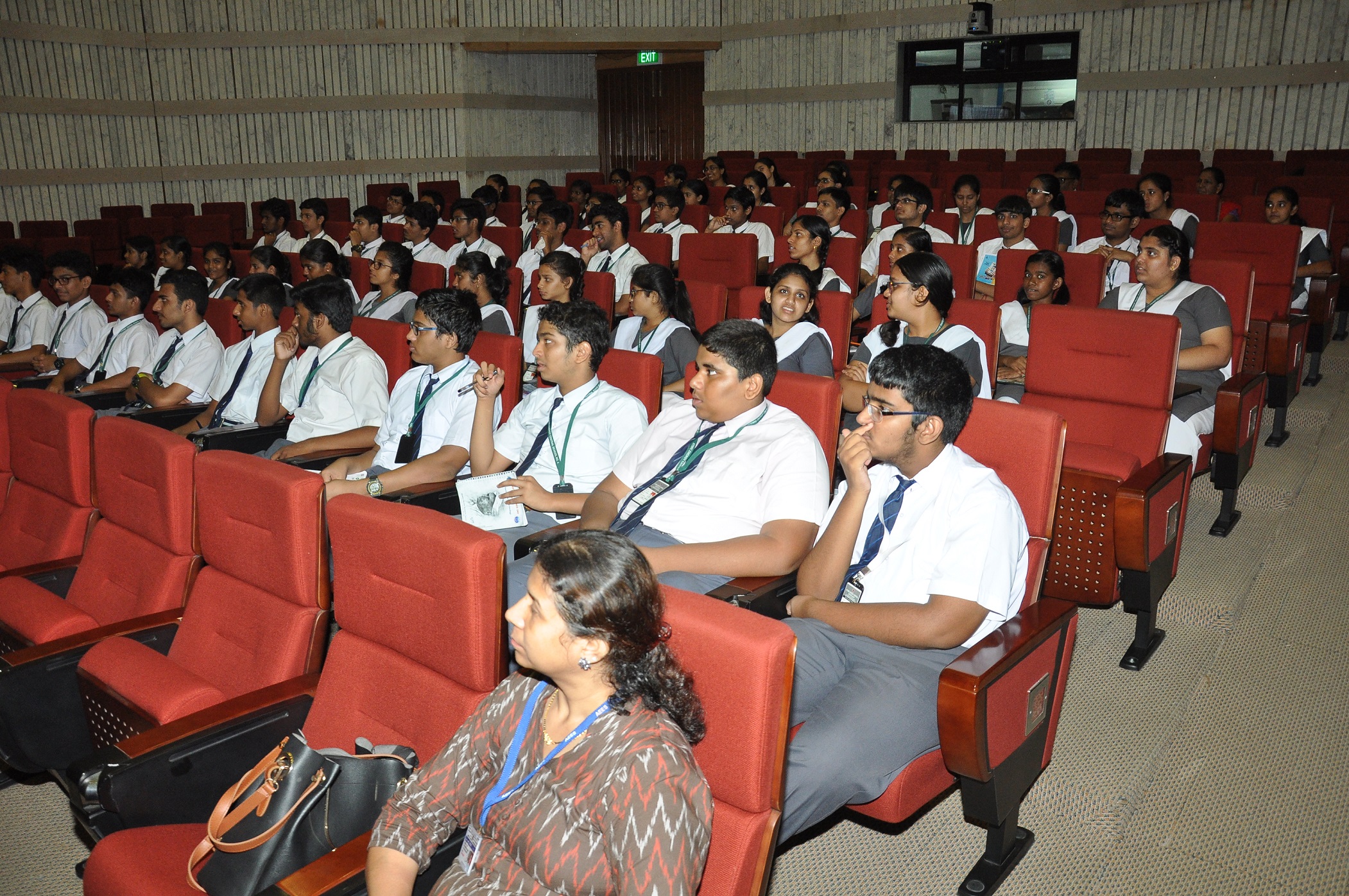 Heavy Water Projects Board - Golden Jubilee Celebration: 01.05.2019 - Exhibition visit by AECS Students