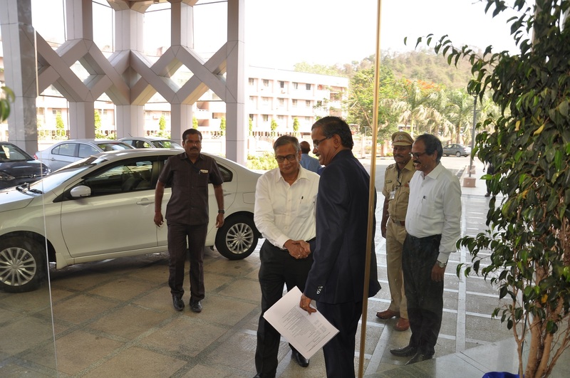 Heavy Water Projects Board - Golden Jubilee Celebration: 01.05.2019 - Welcoming Dignitaries