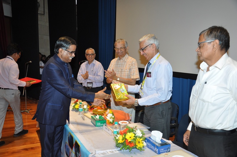 Heavy Water Projects Board - Golden Jubilee Celebration: 01.05.2019 - Welcoming Dignitaries
