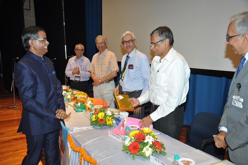 Heavy Water Projects Board - Golden Jubilee Celebration: 01.05.2019 - Welcoming Dignitaries
