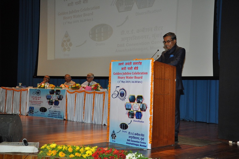 Heavy Water Projects Board - Golden Jubilee Celebration: 01.05.2019 - Keynote Address by Dr U. Kamachi Mudali, Chairman & Chief Executive, HWB